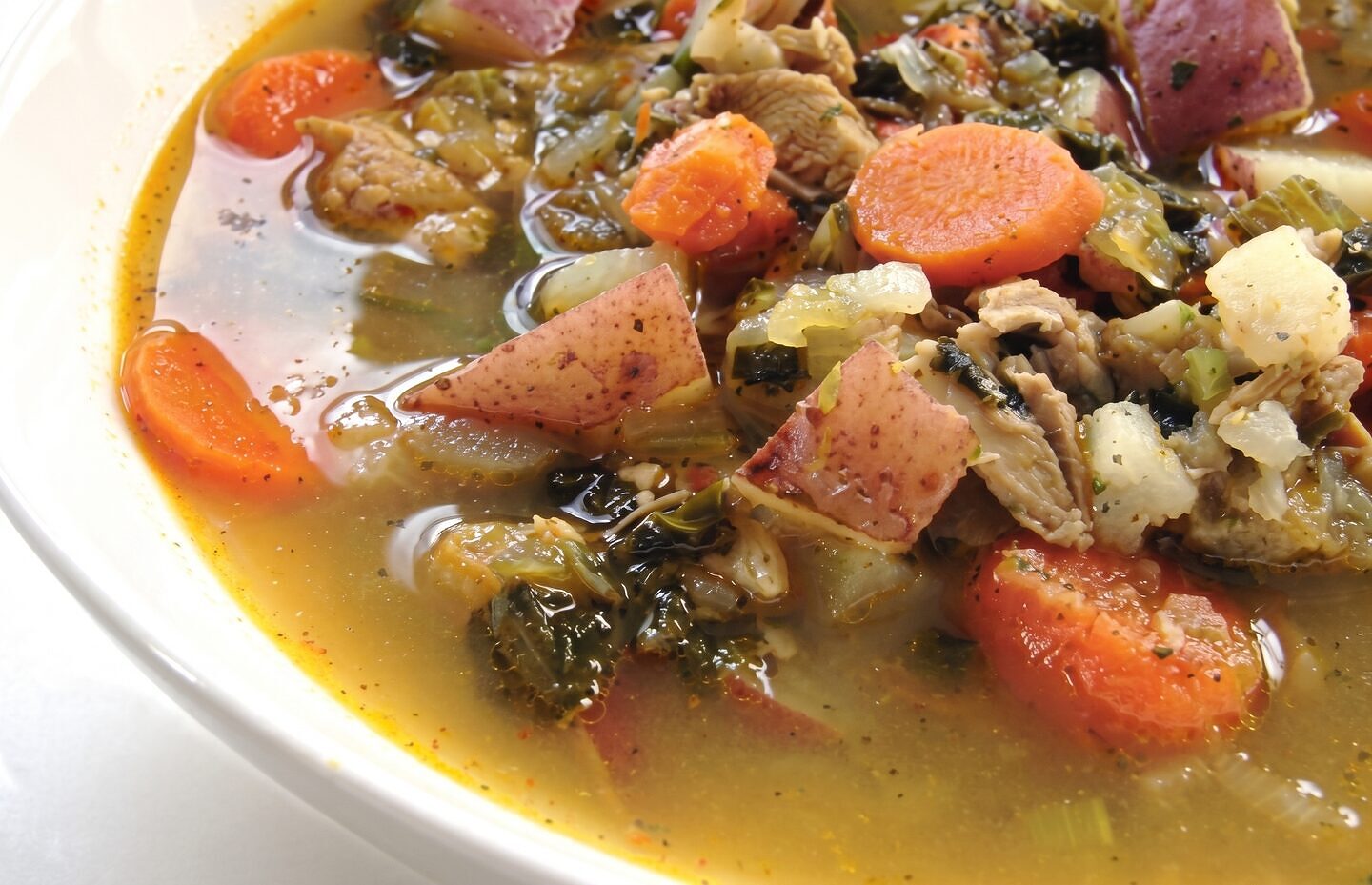 Sarah’s Spicy Curry Turkey Soup