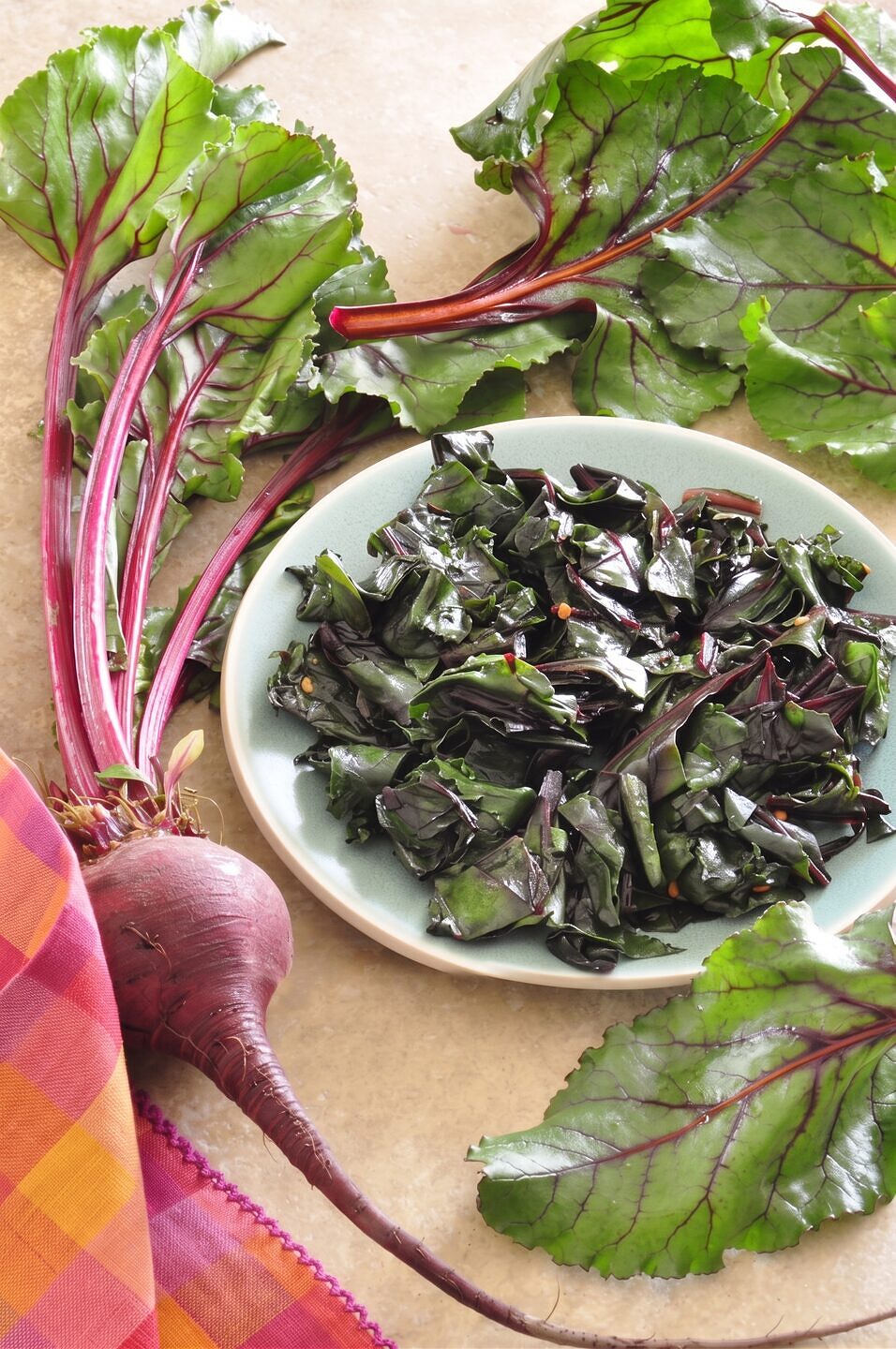 Sautéed Beet Greens