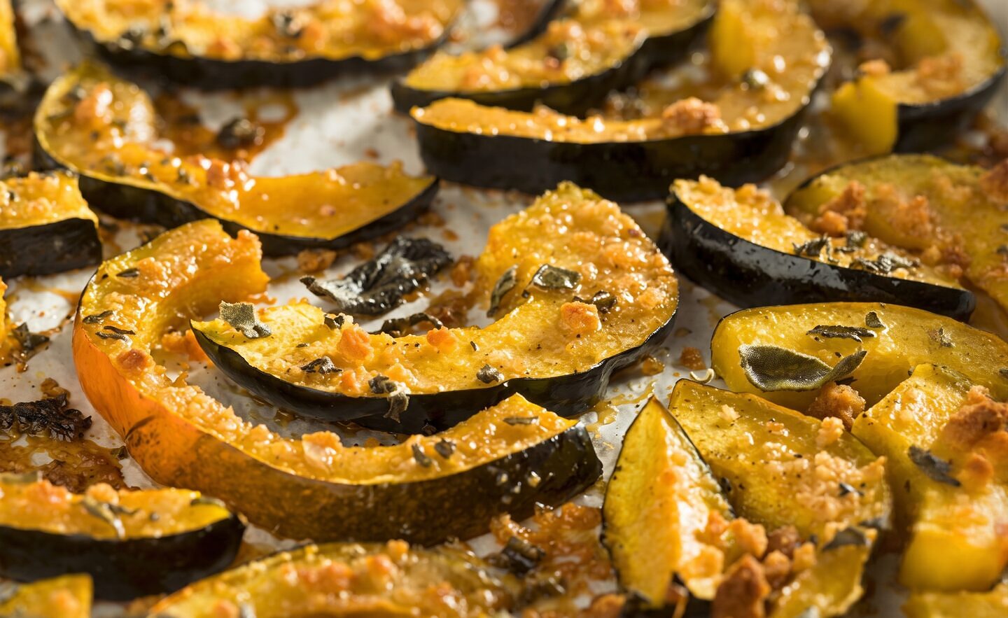 Spiced Baked Squash