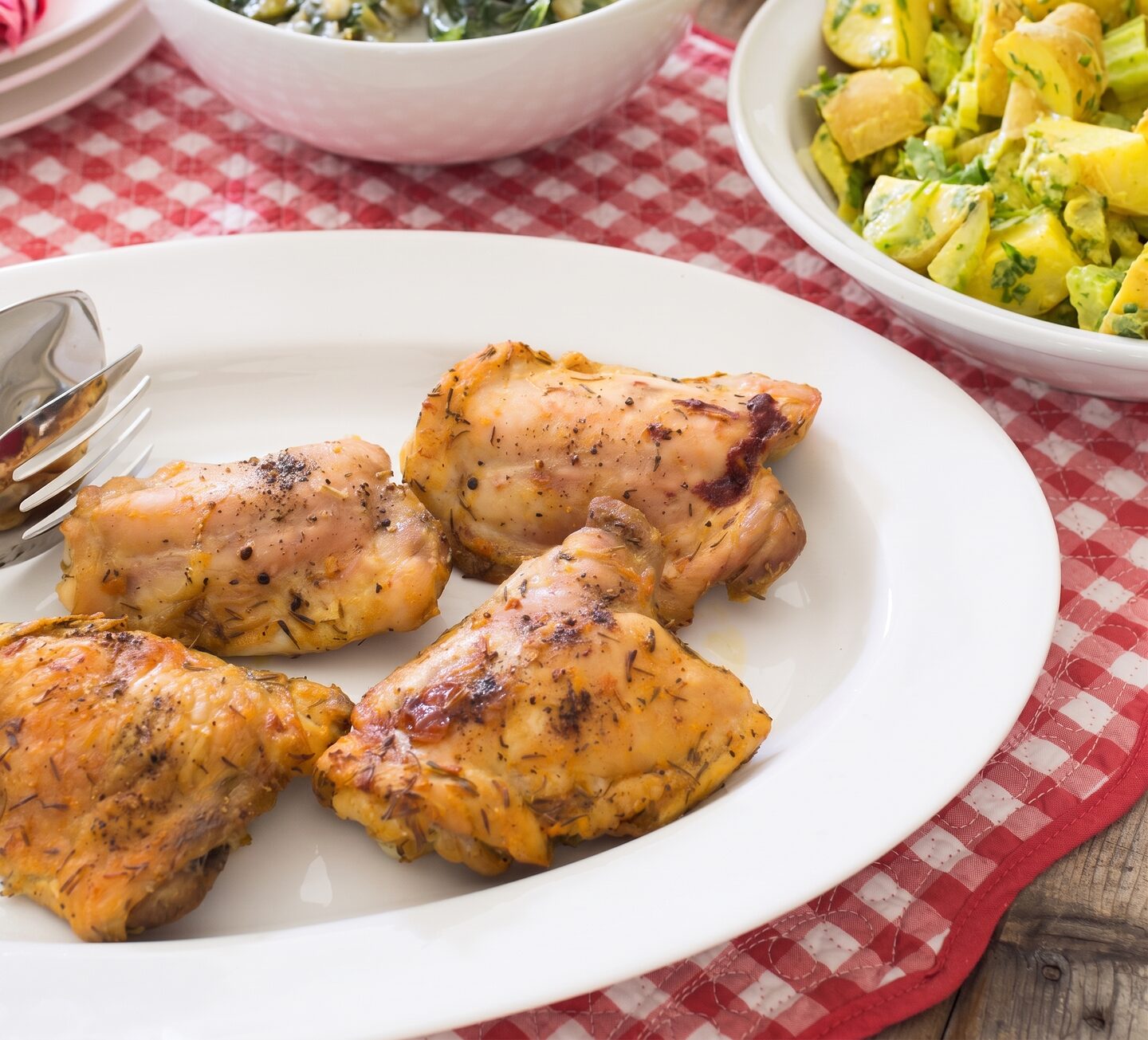 Spicy Oven-Baked Chicken