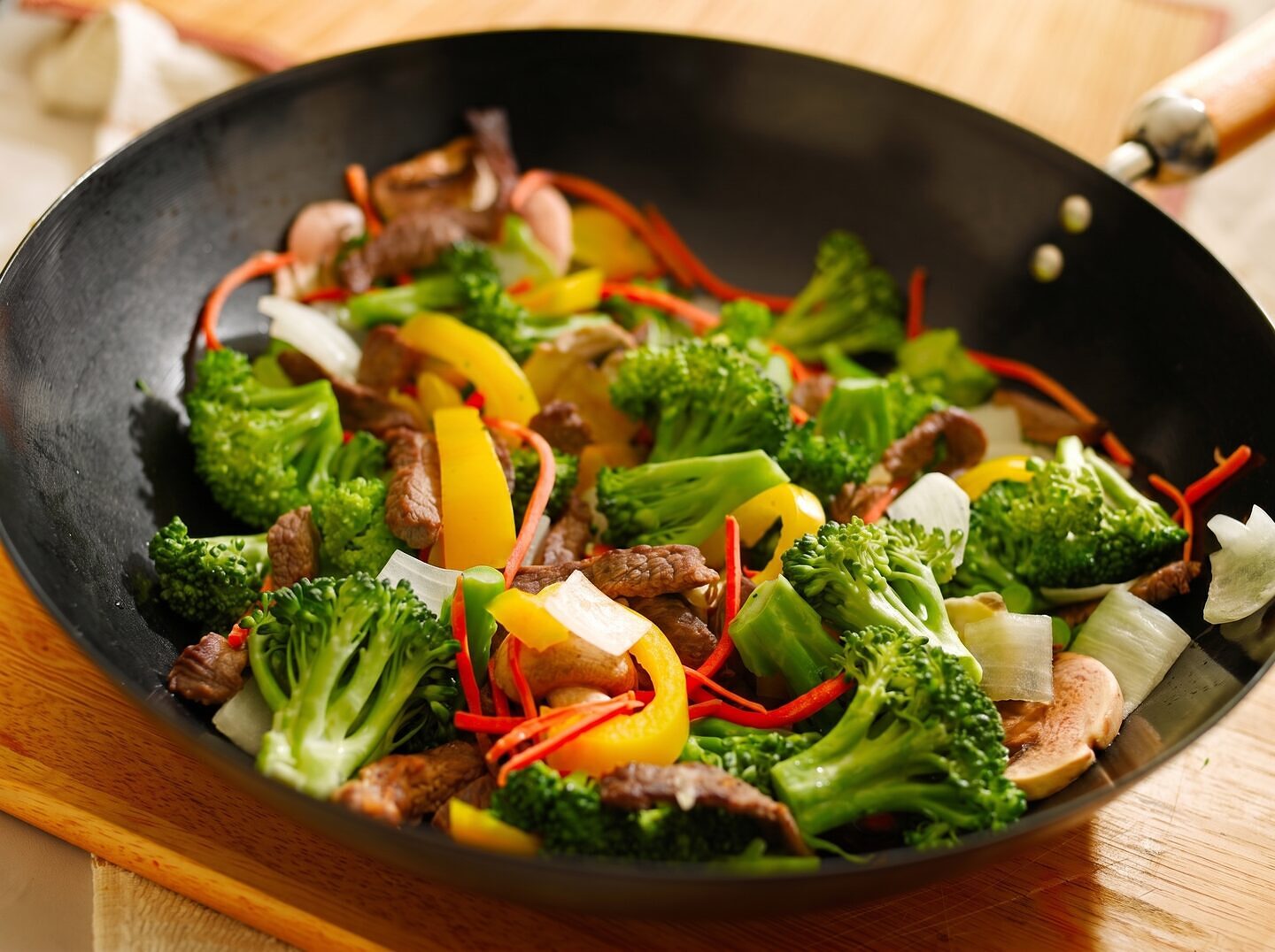 Stir Fry Vegetables and Beef