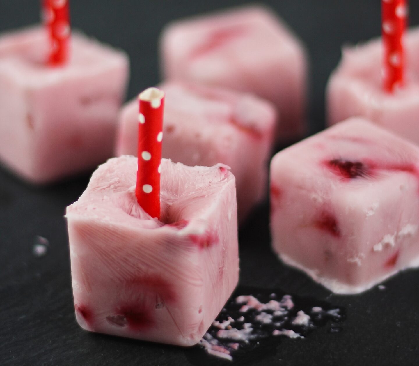 Strawberry Yogurt Pops