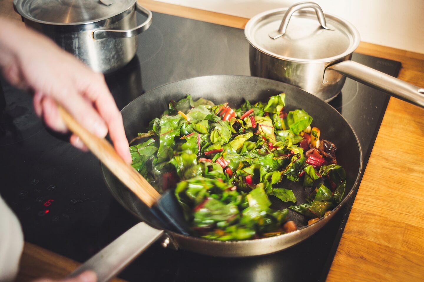 Swiss Chard and Cranberries