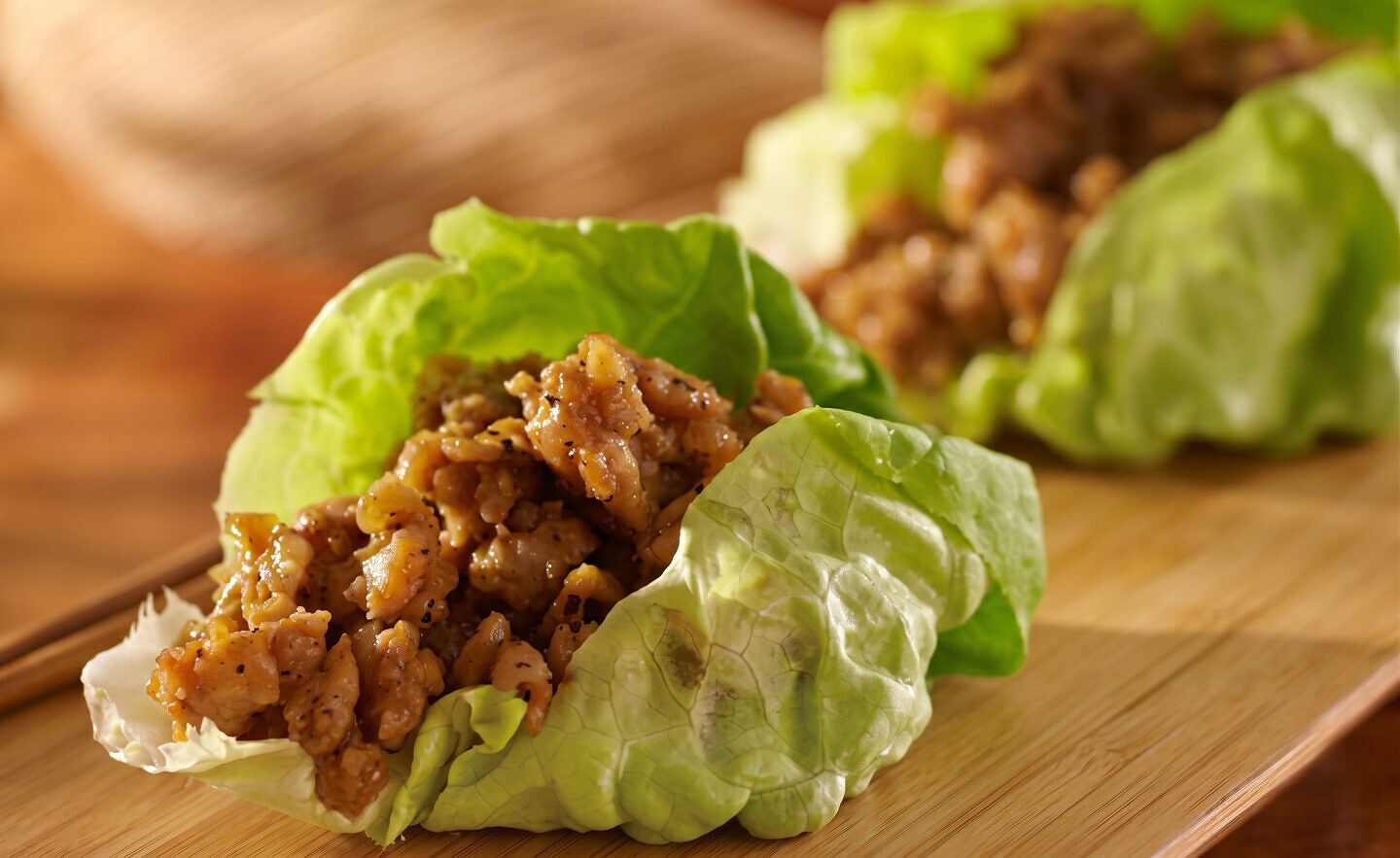 Teriyaki Lettuce Wraps