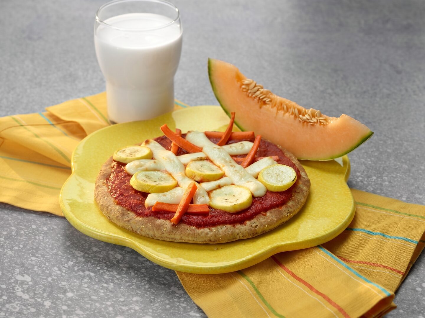 Tic Tac Toe Veggie Pizza