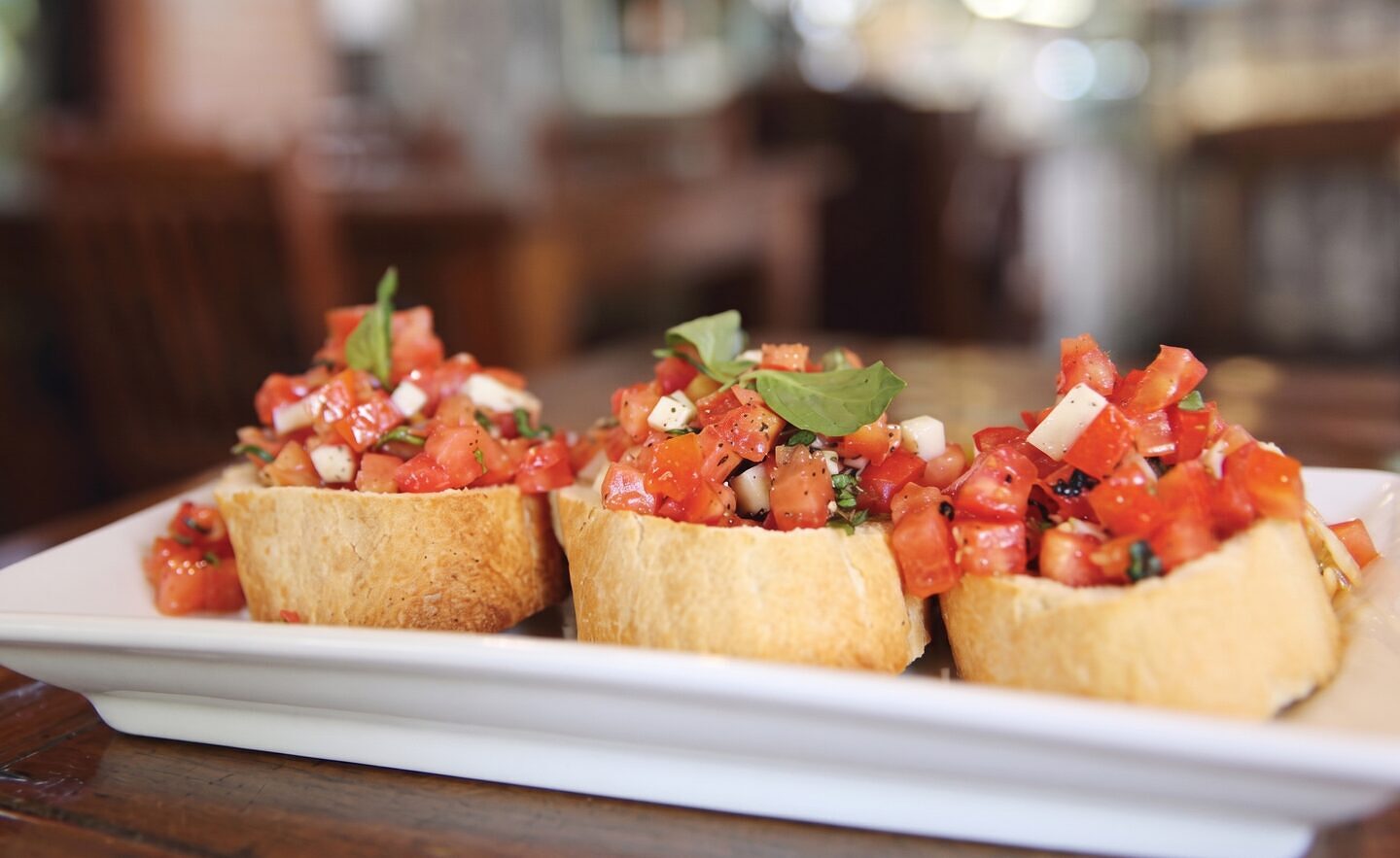 Tomato Basil Bruschetta