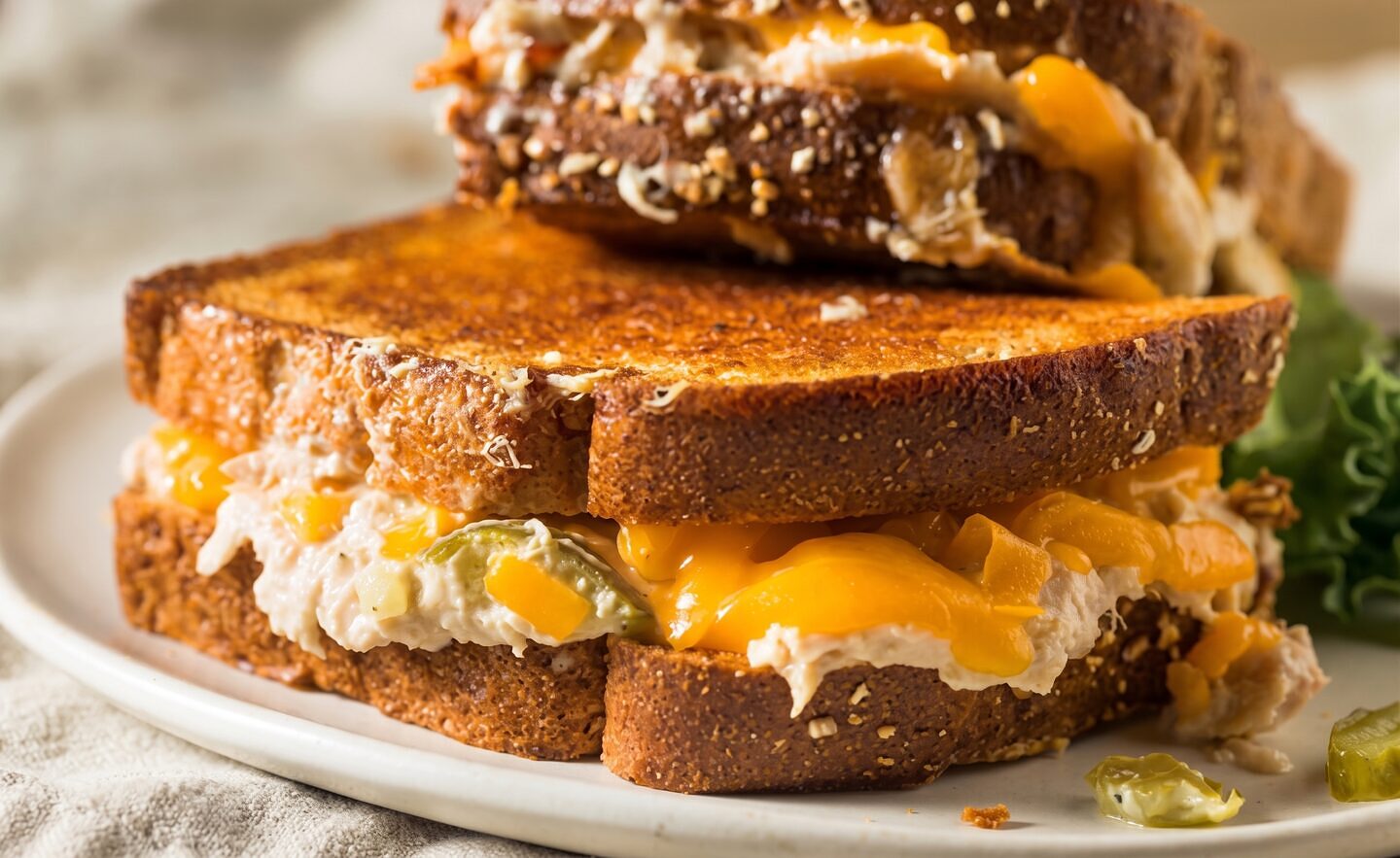 Tuna Melt Burger