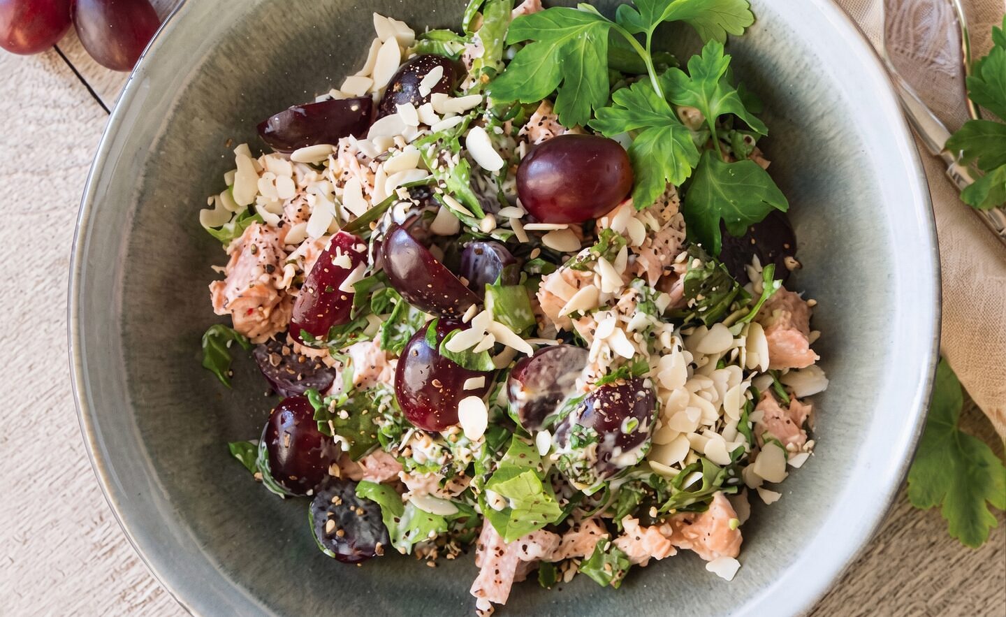 Tuna Salad with Grapes