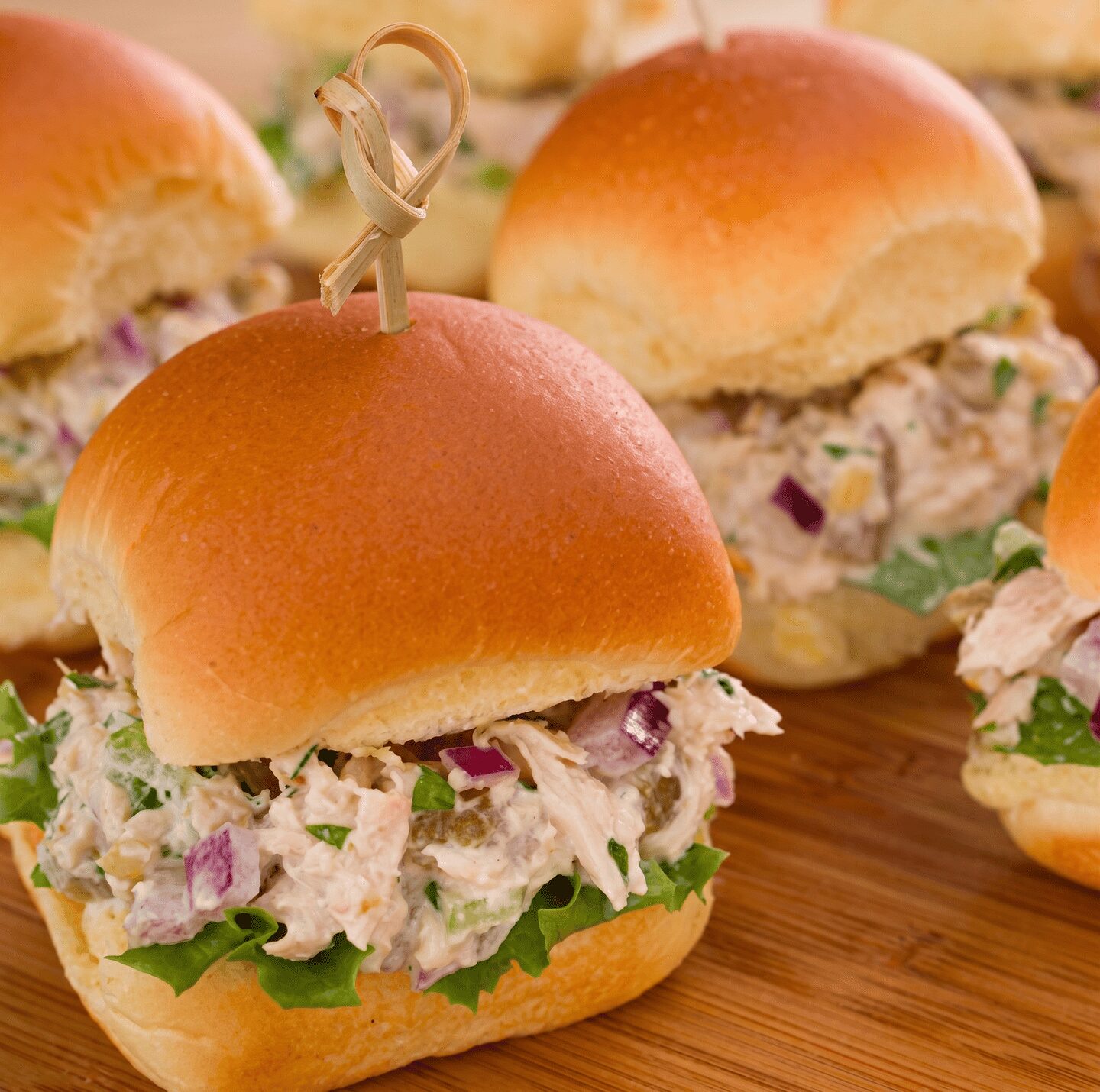 Tuna Slider with Green Chiles