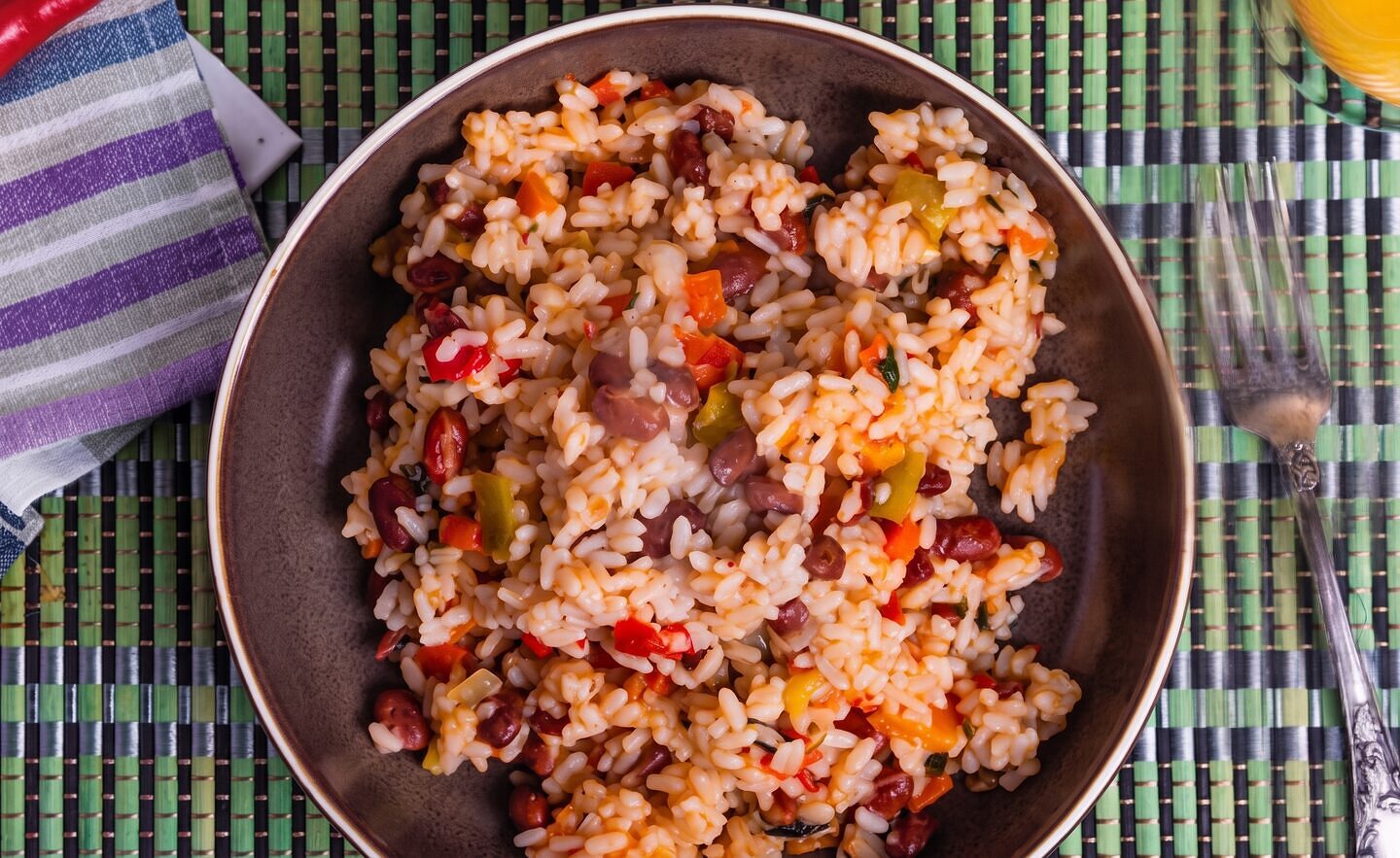 Vegetable and Rice Skillet Meal