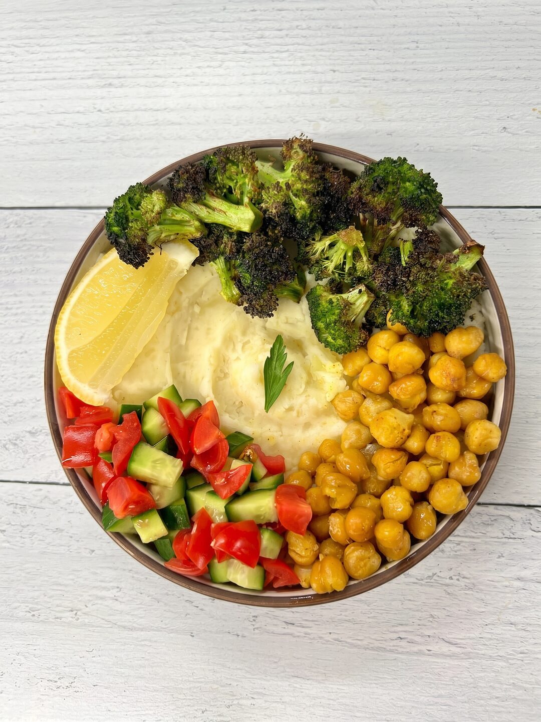 Veggie Loaded Mashed Potato Bowl