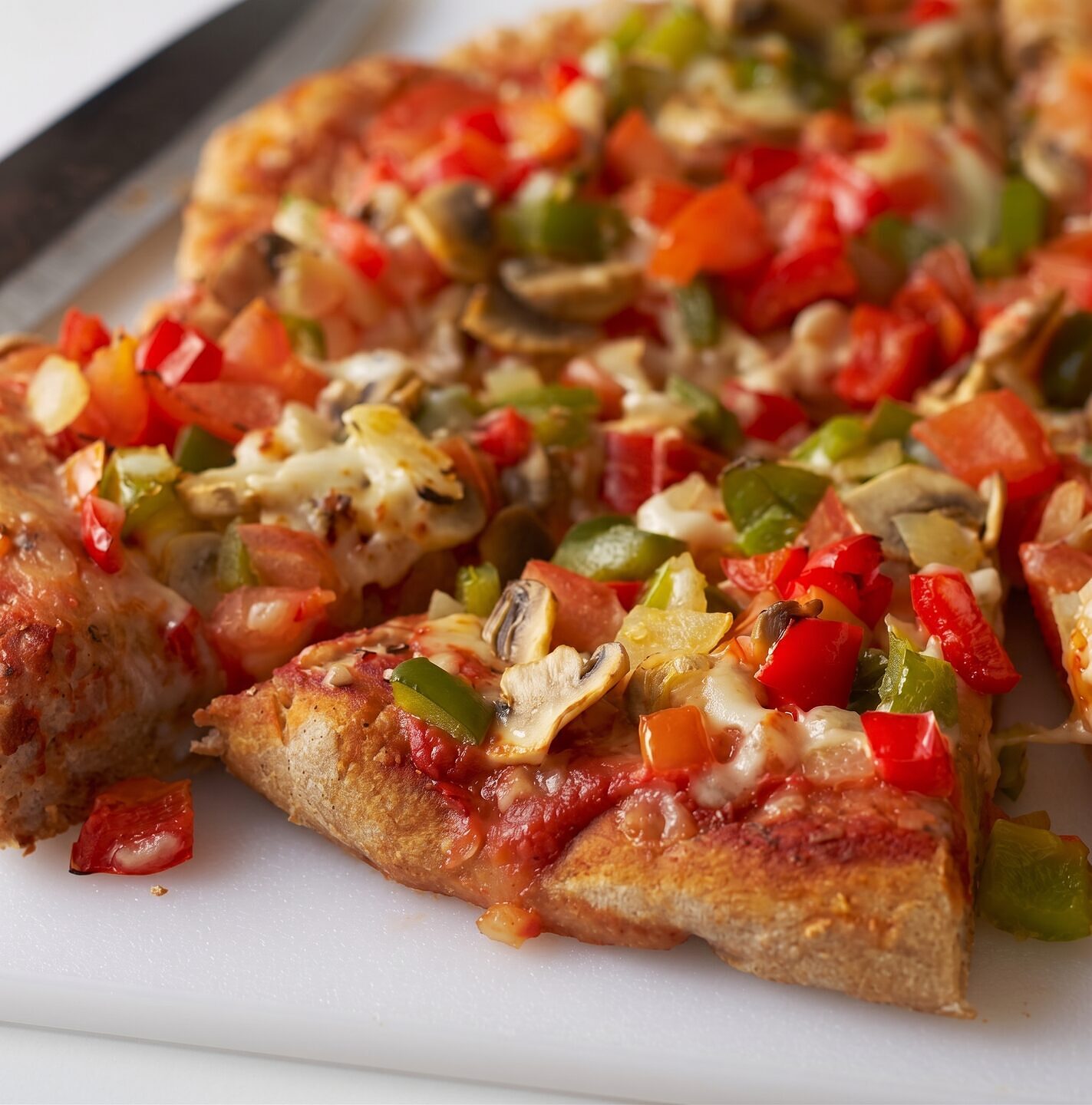 Veggie Pizza Pita Pockets