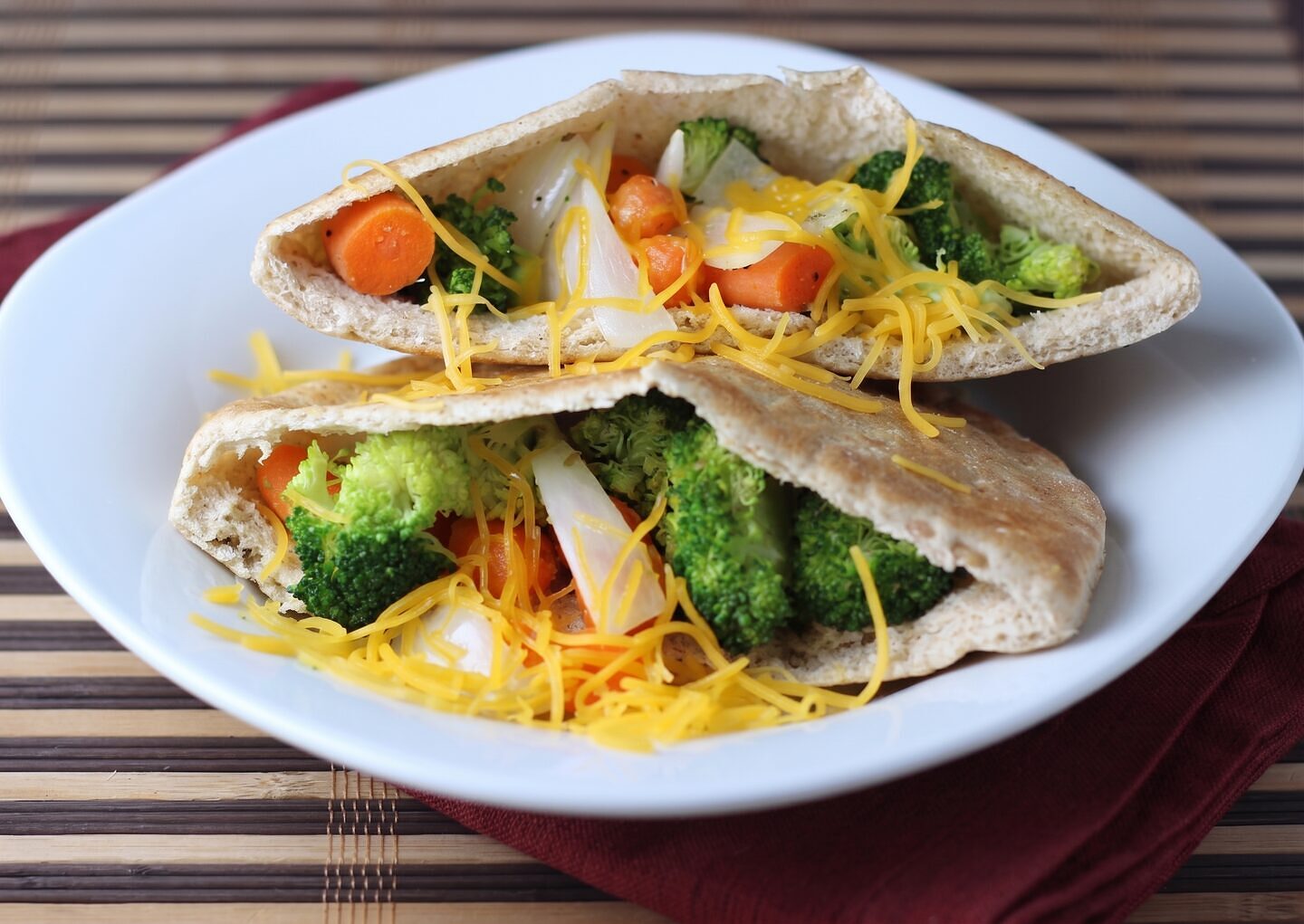 Veggie Stuffed Pita