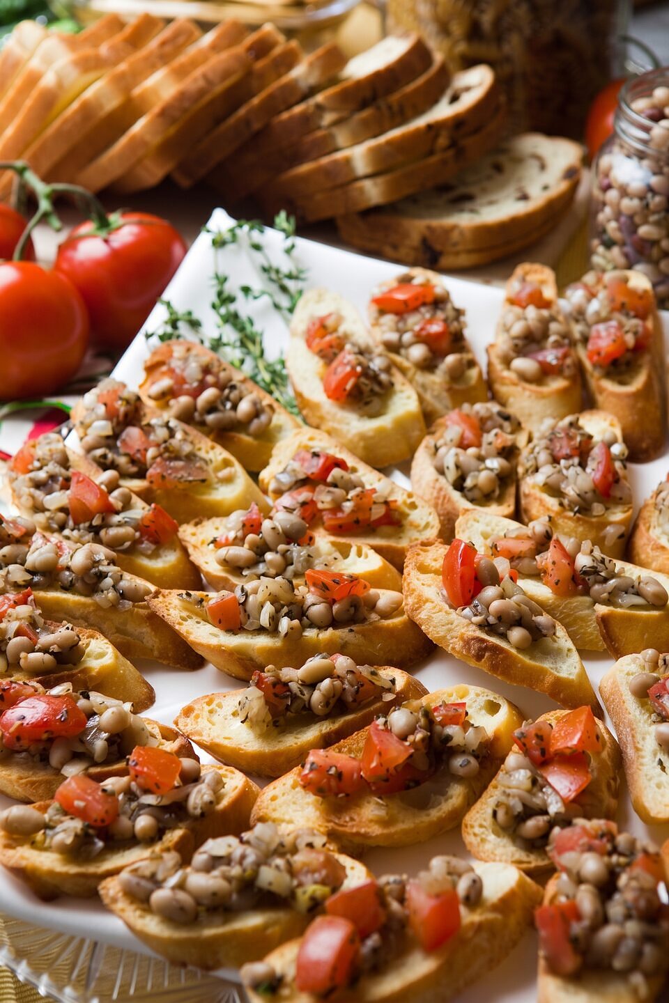 White Bean Bruschetta
