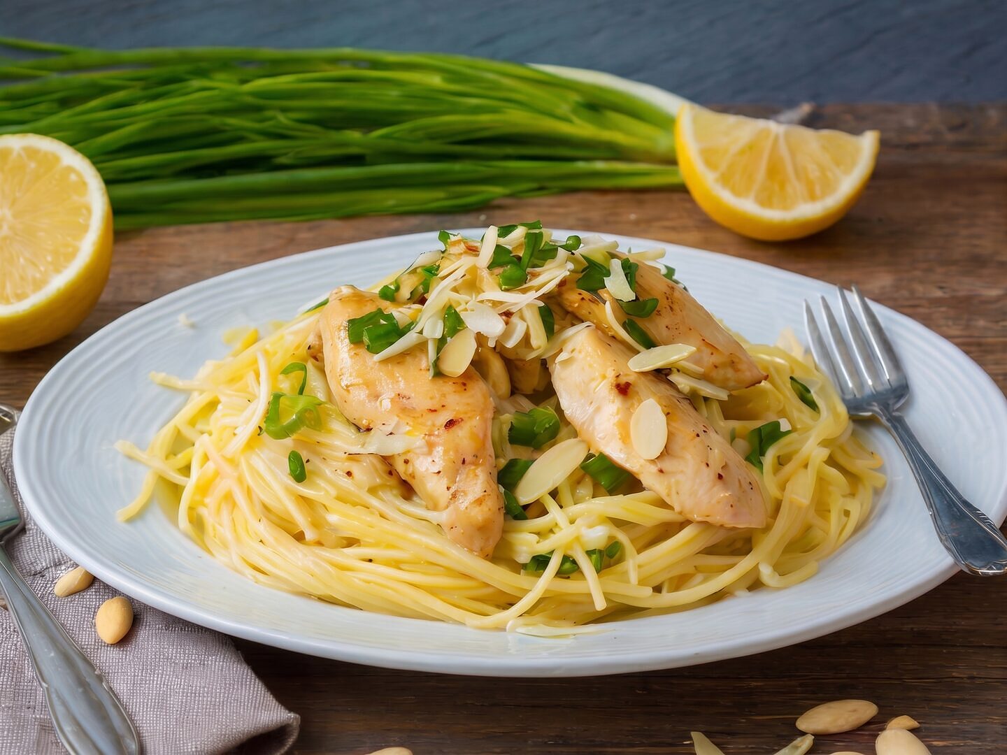 Zingy Lemon Chicken Pasta