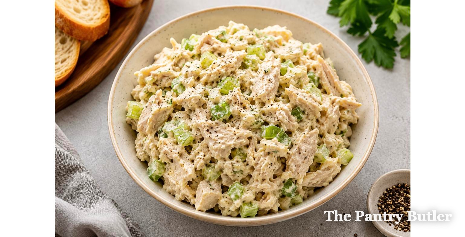 3-Ingredient Creamy Rotisserie Chicken Salad