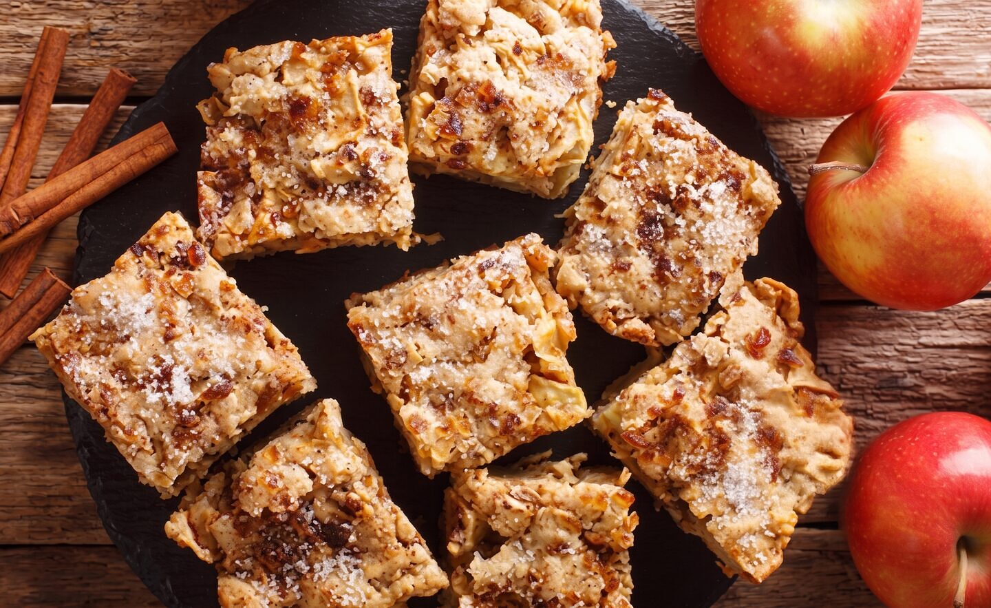 Apple Cinnamon Bars