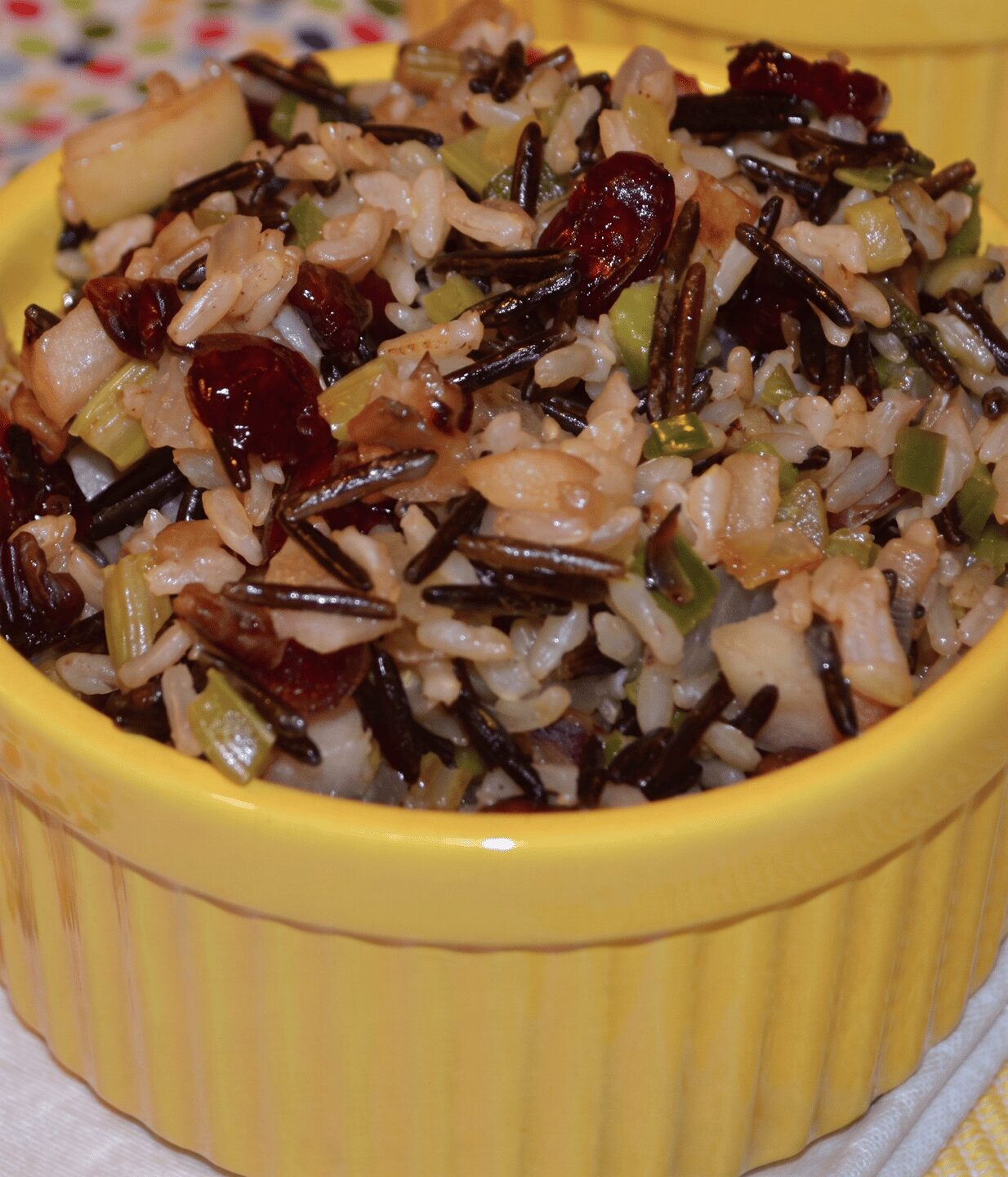 Apple-Sage Wild Rice Stuffing