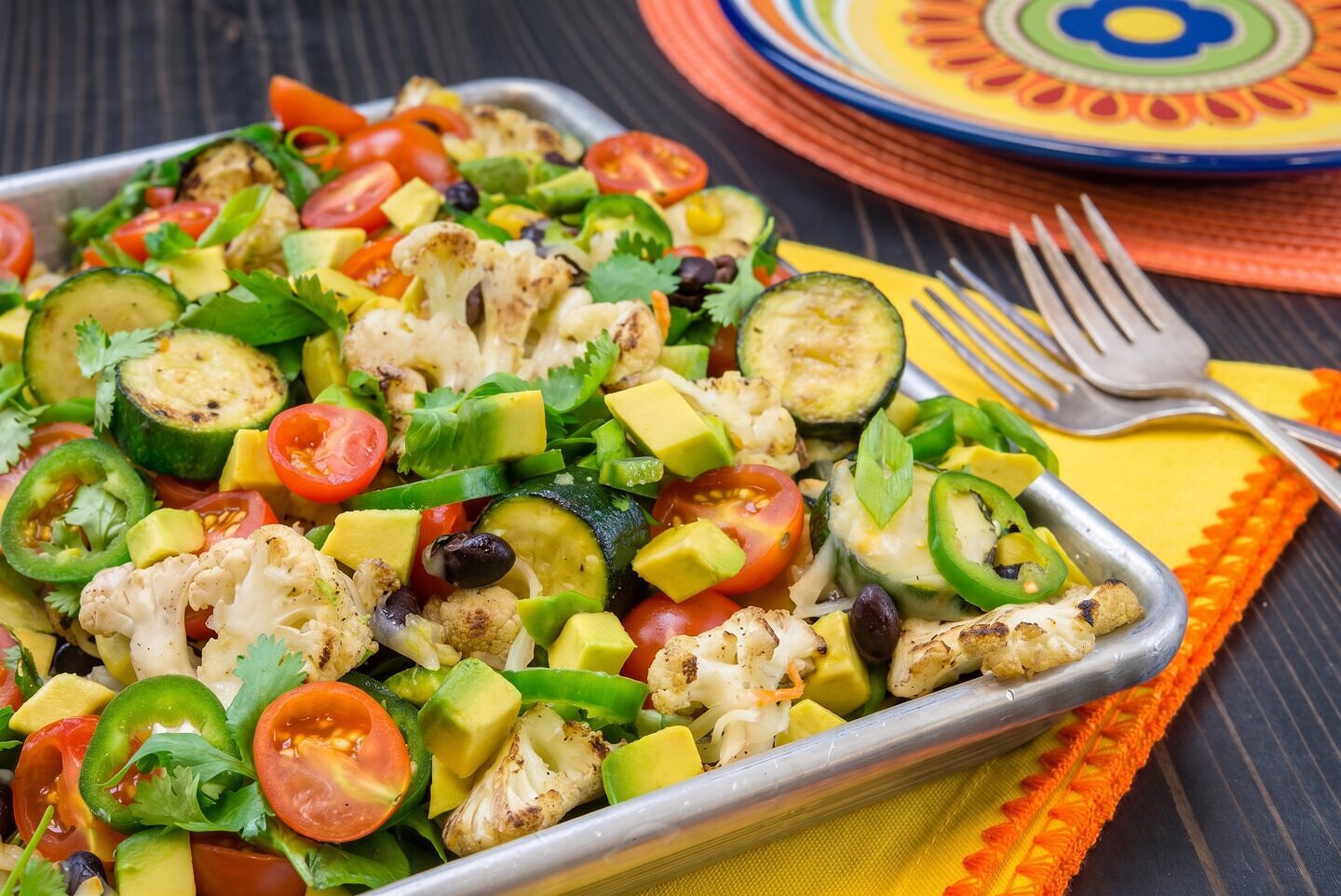 Avocado Veggie Bake