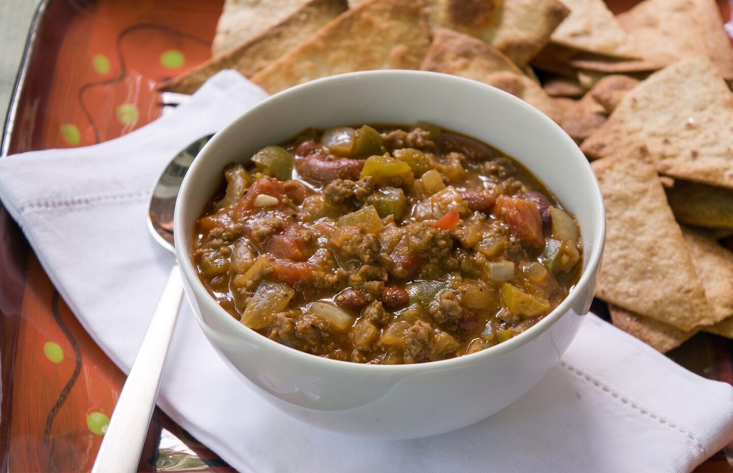 Beef and Bean Chile Verde