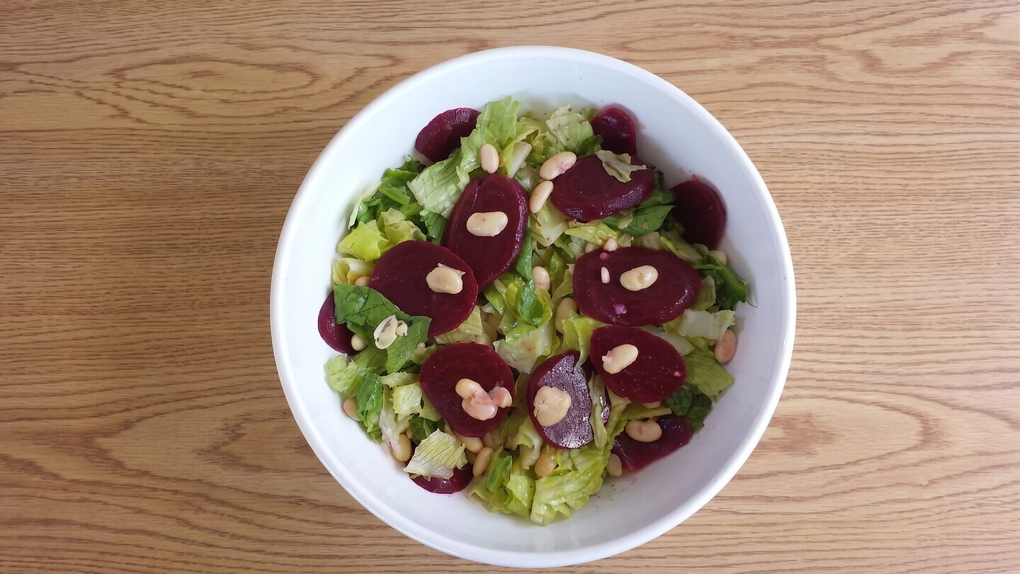 Beets, Beans, and Greens