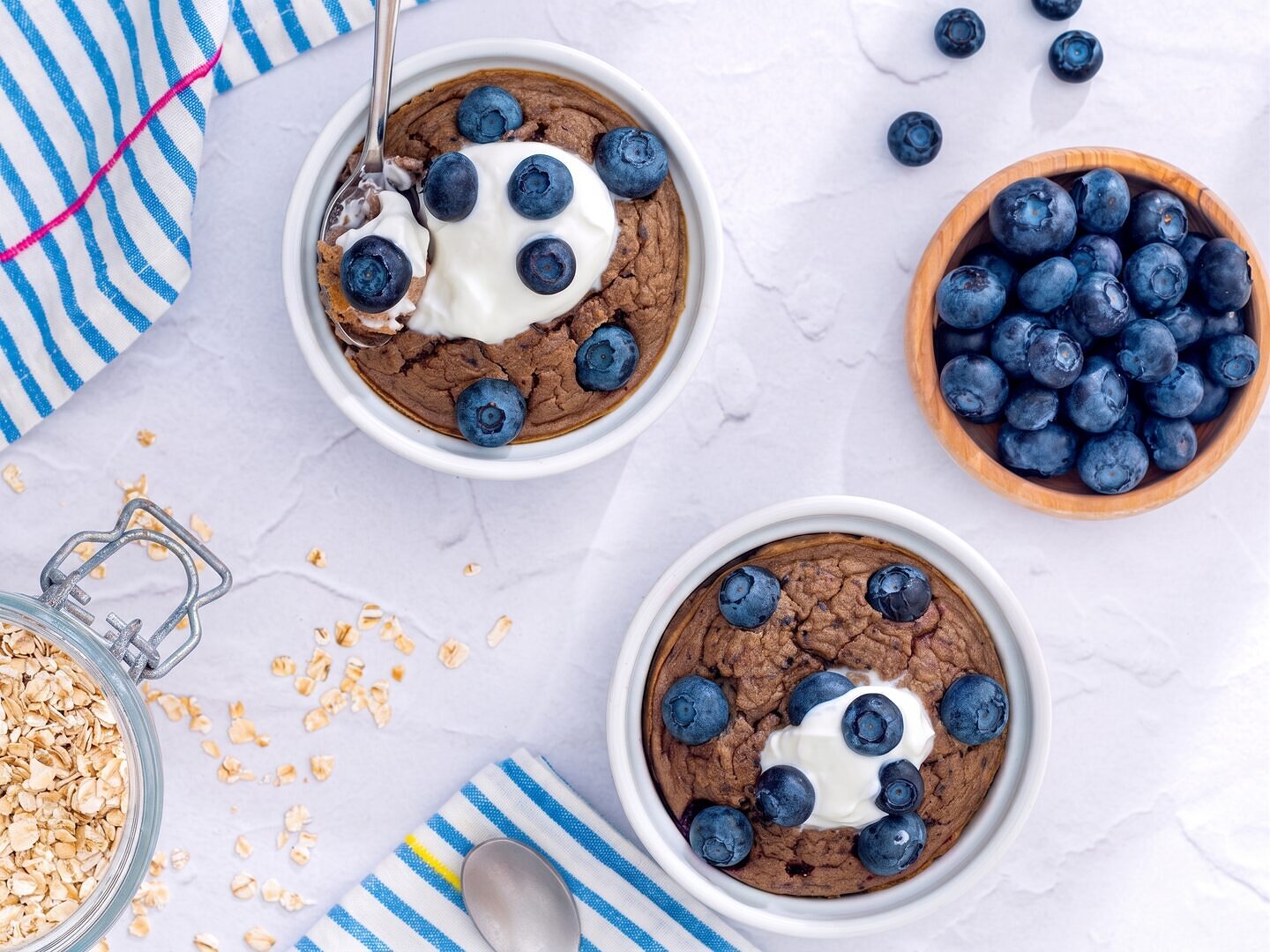 Blueberry Baked Oats