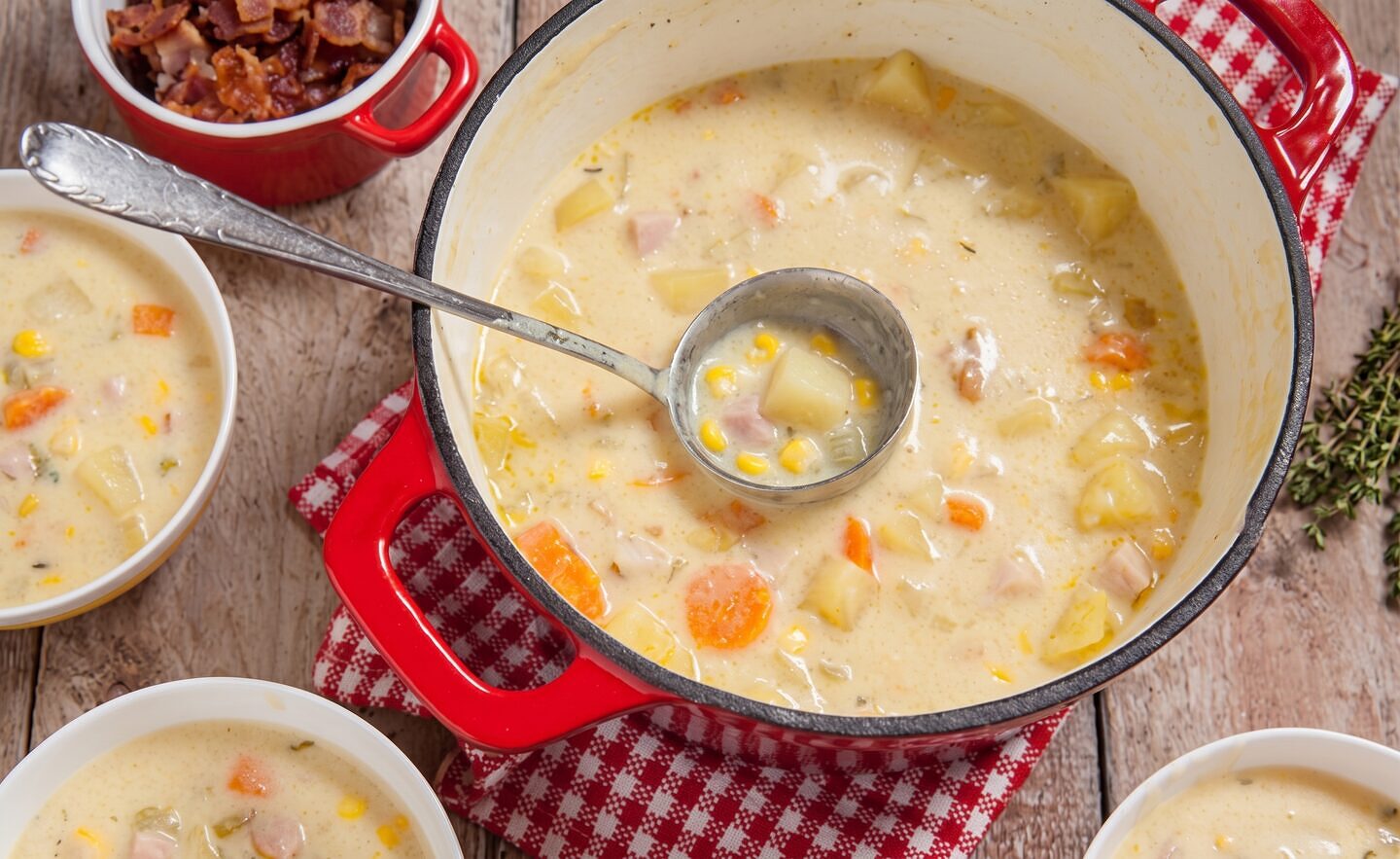 Cheese and Corn Chowder