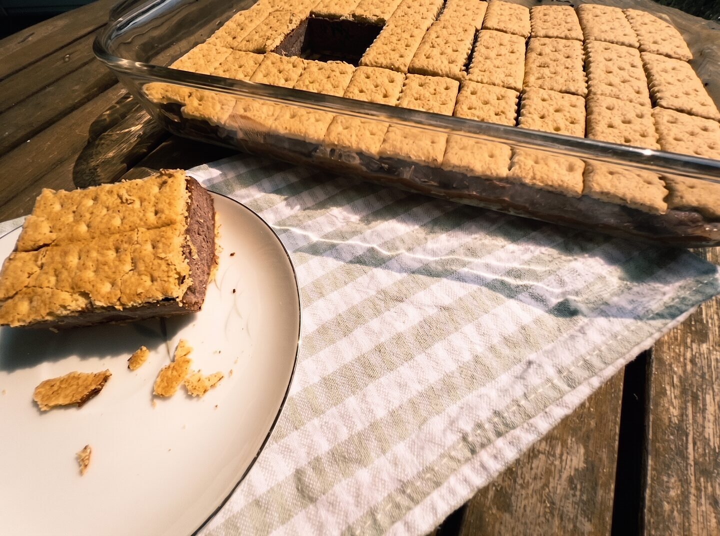 Chocolate Peanut Butter Frozen Bars