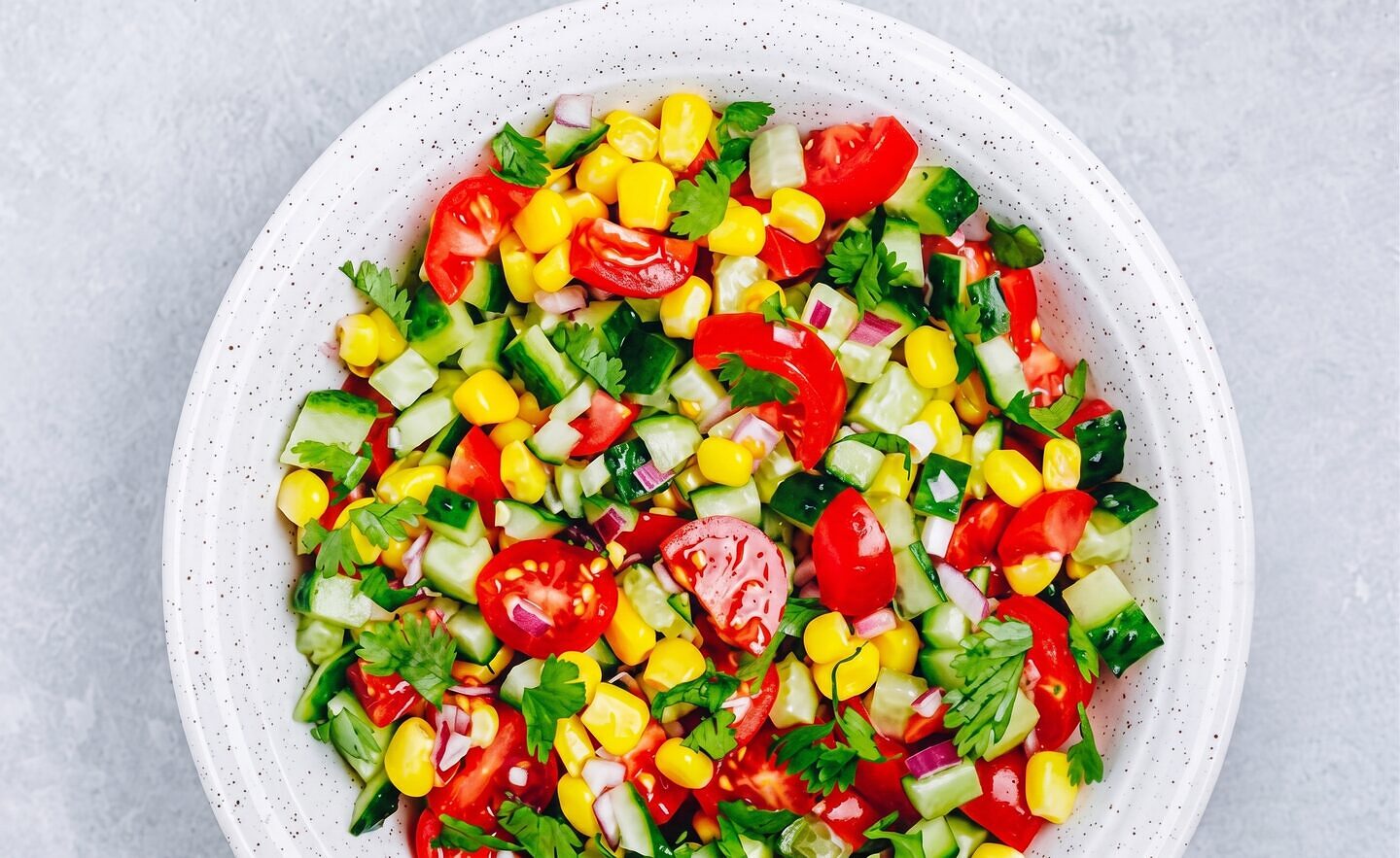 Corn and Cucumber Salad