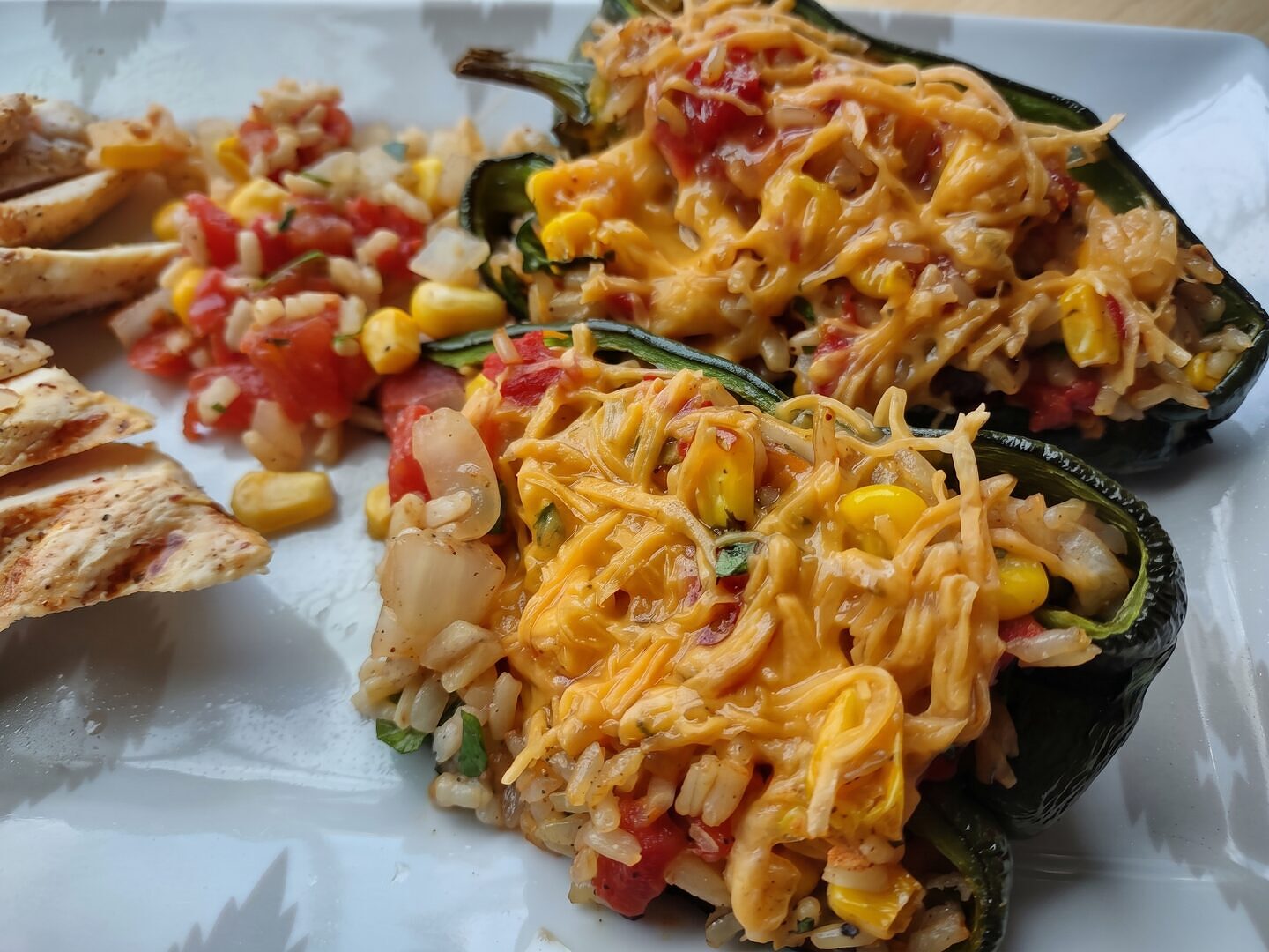 Corn and Pepper Cups
