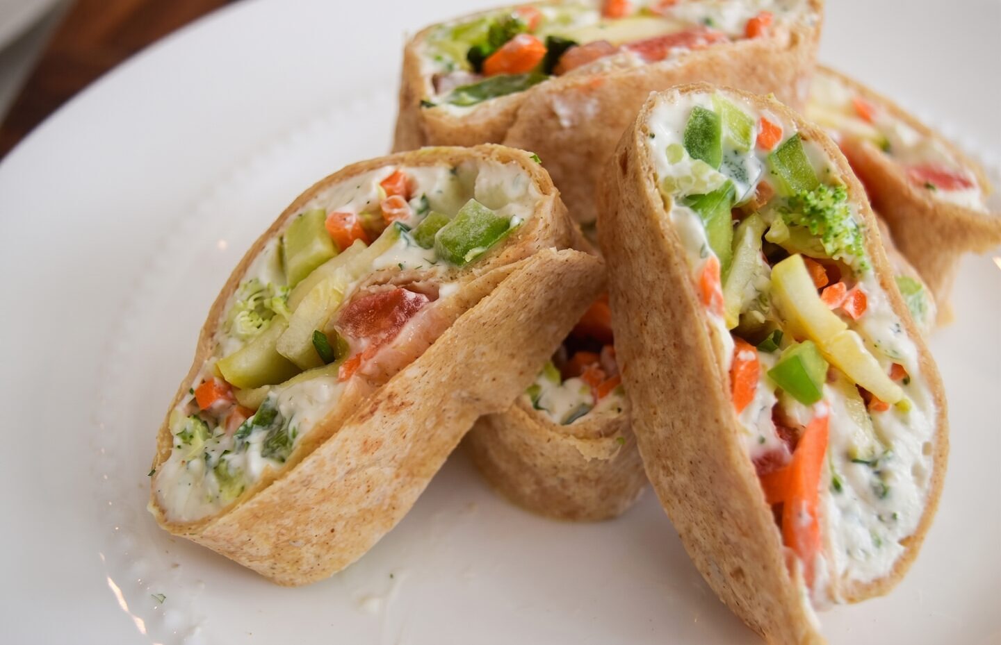 Crunchy Vegetable Wraps