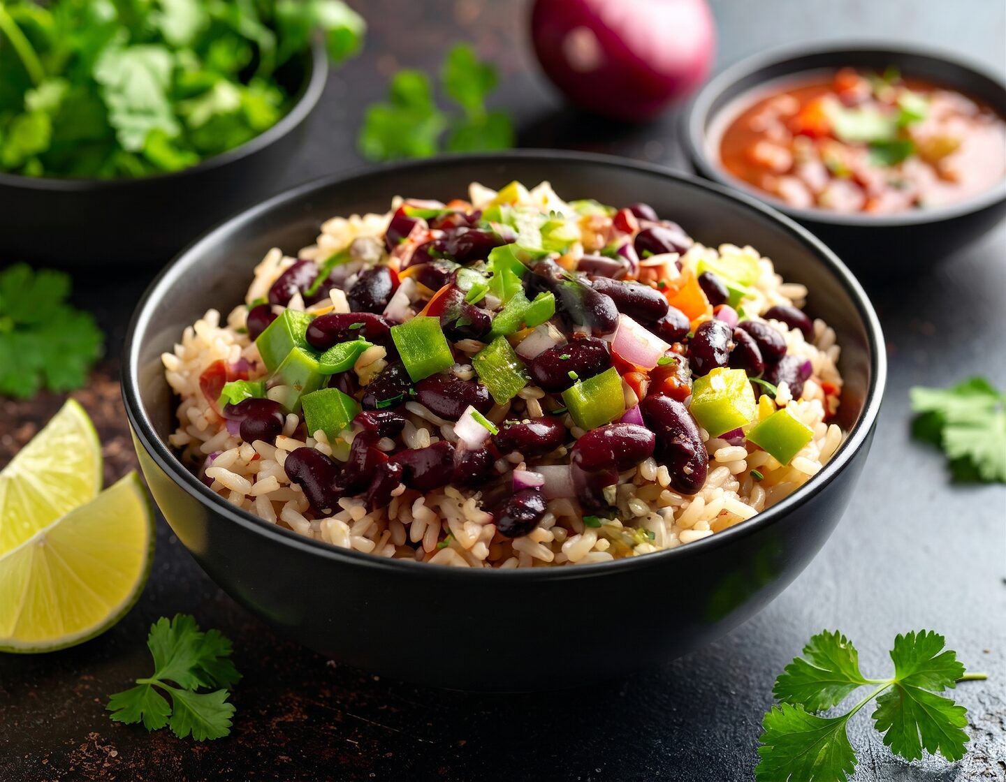 Cuban Beans and Rice