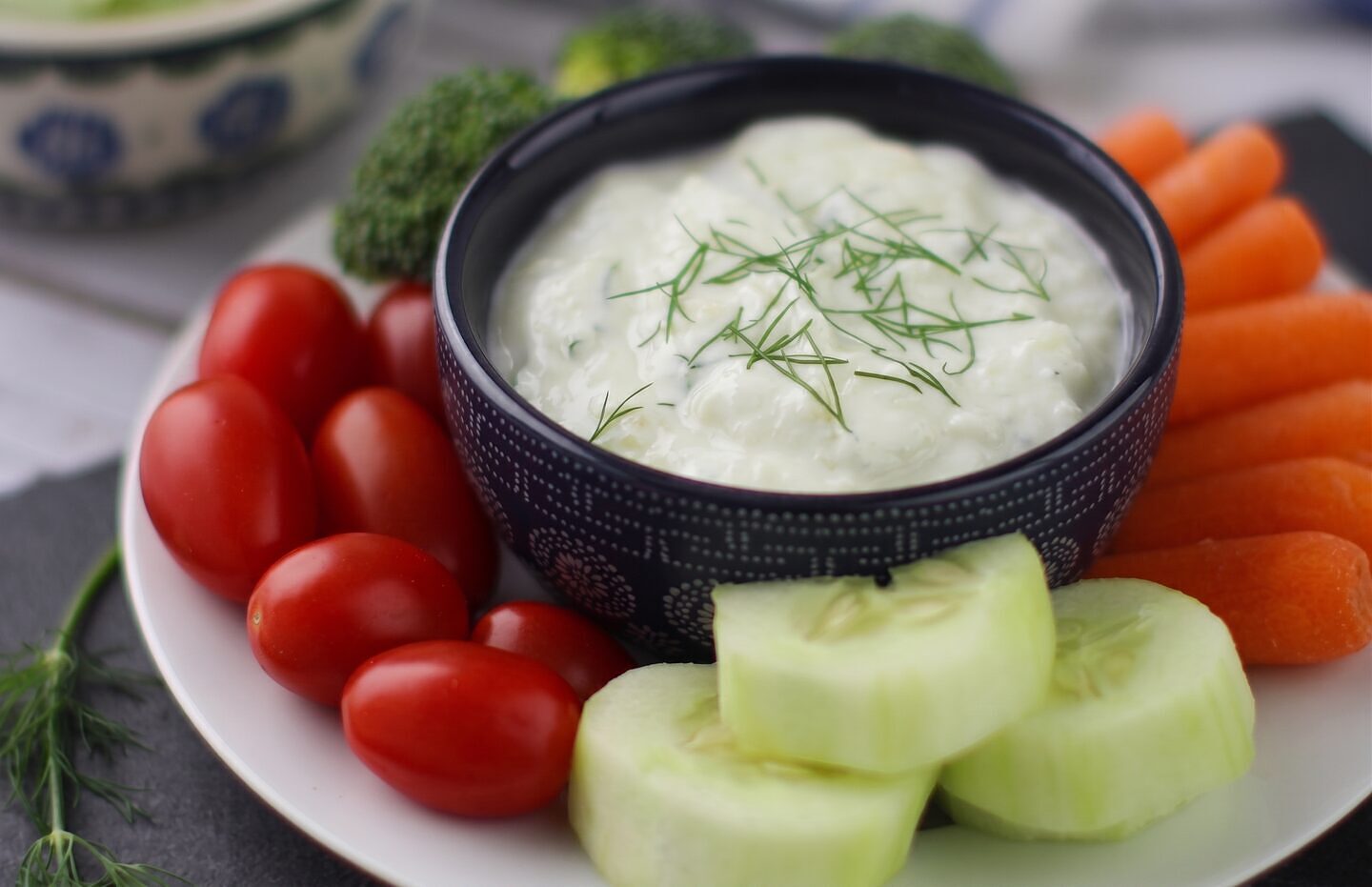 Cucumber, Yogurt and Herb Dip