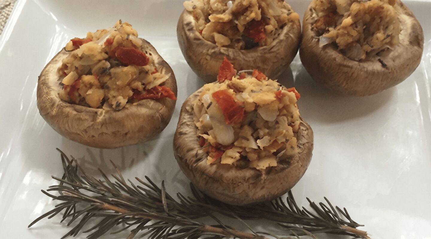 Dave’s Herb-Stuffed Mushrooms
