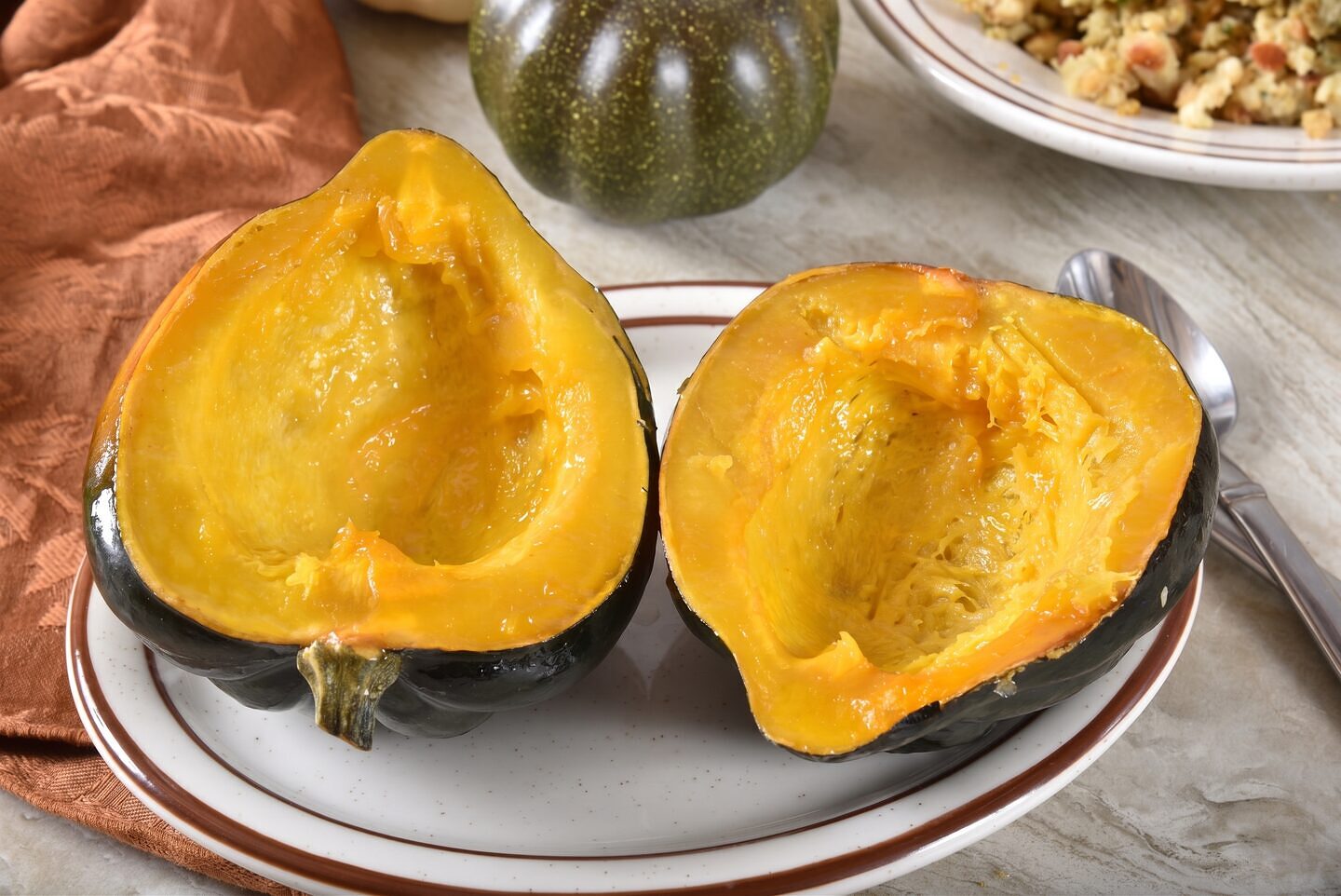 Easy Baked Acorn Squash