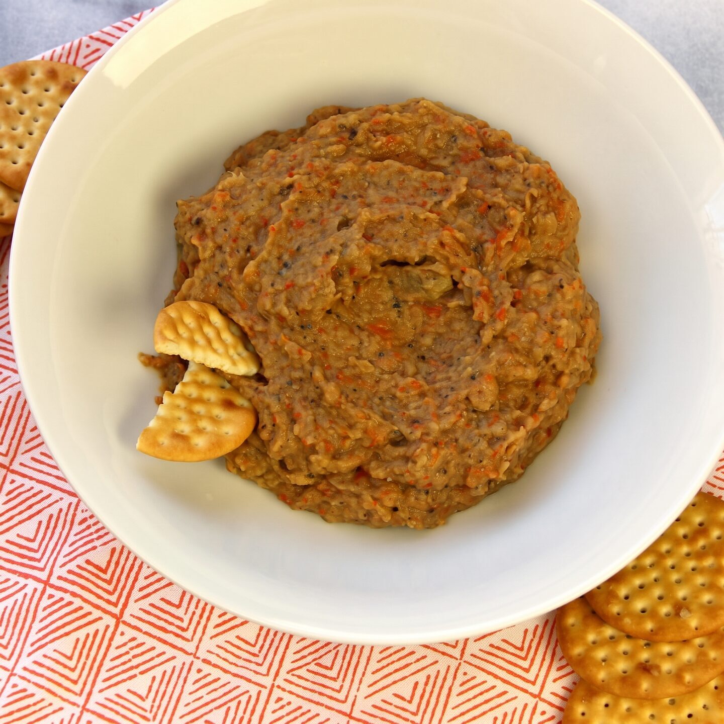 Eggplant and Pepper Dip