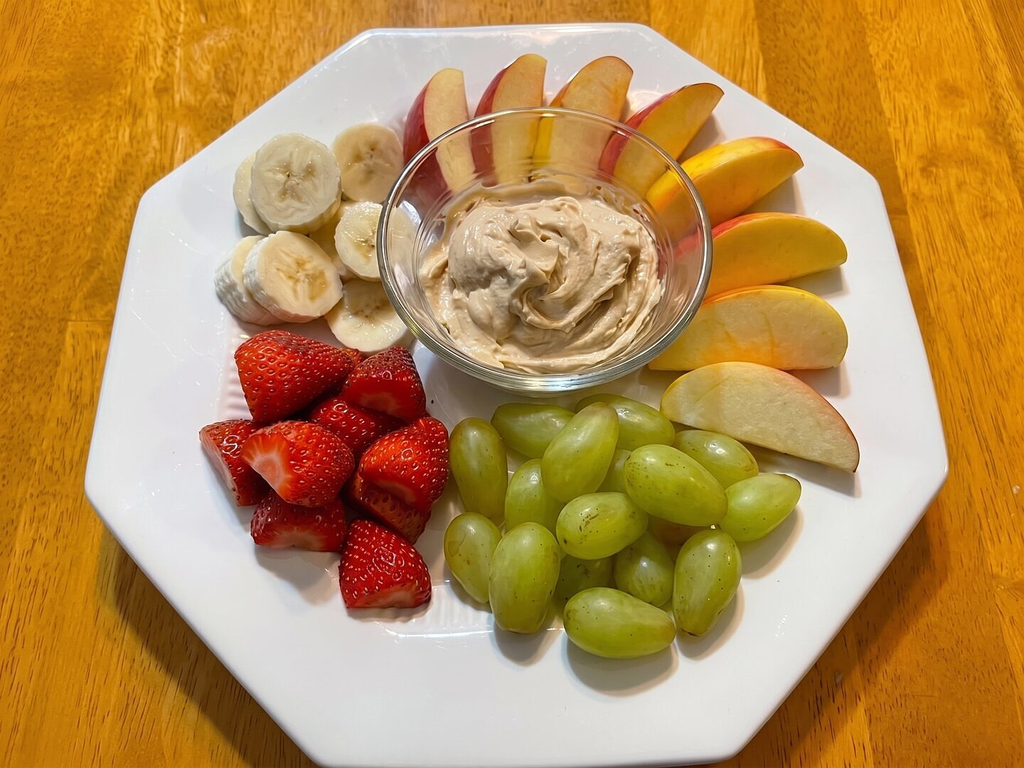 Fruit and Peanut Butter Dip