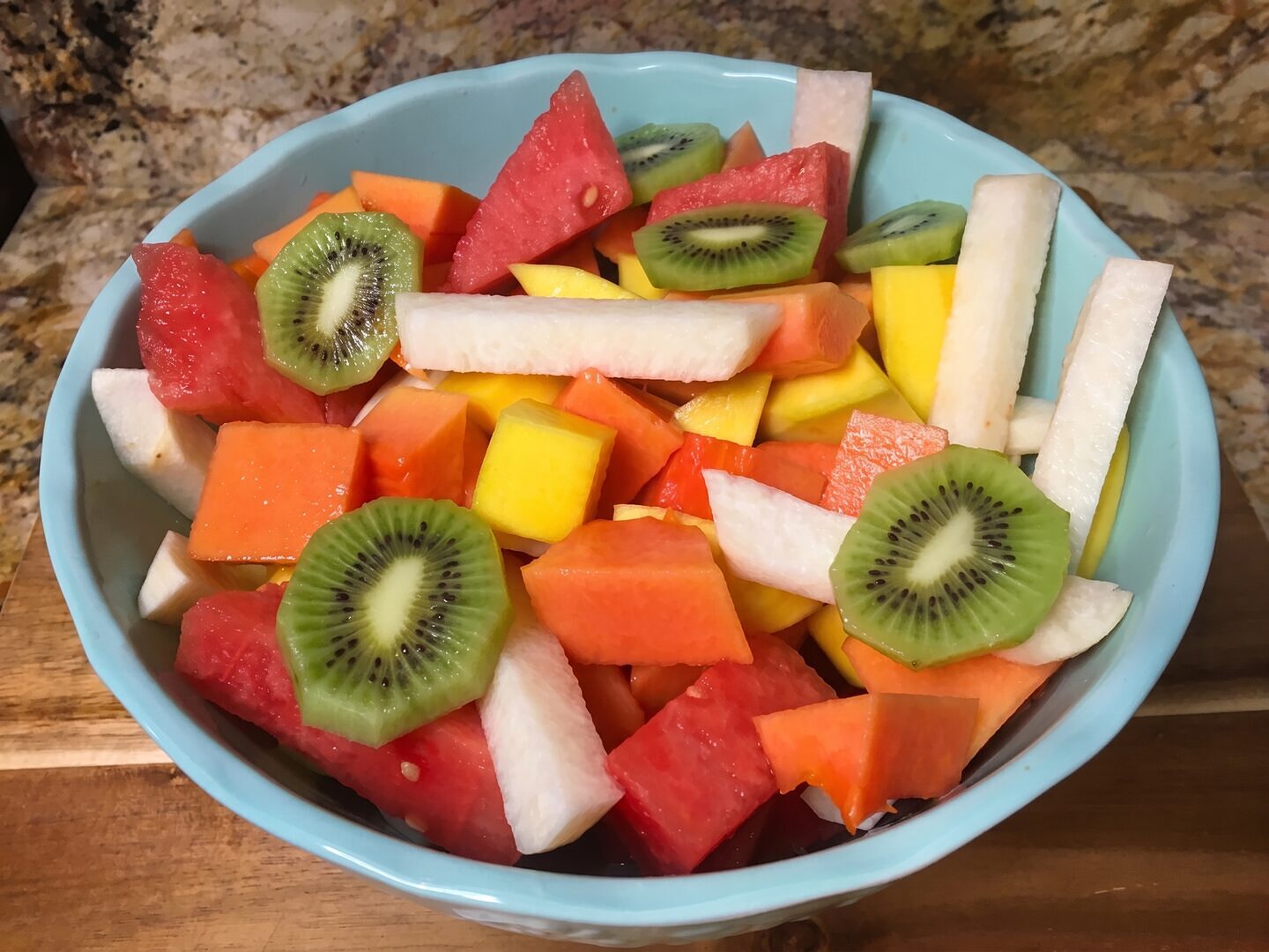 Fruit Salad with Jicama