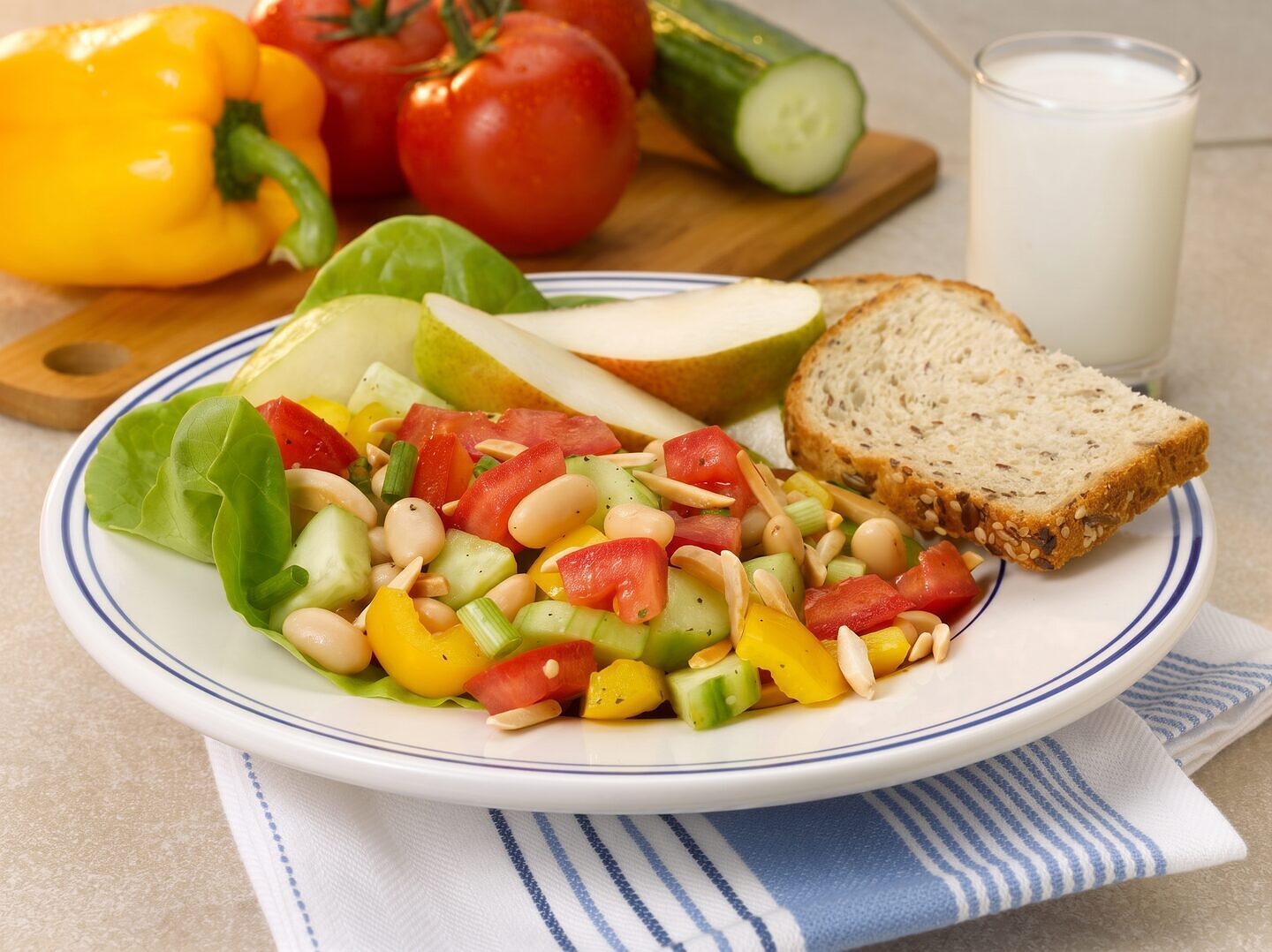 Garden Cannellini Bean Salad