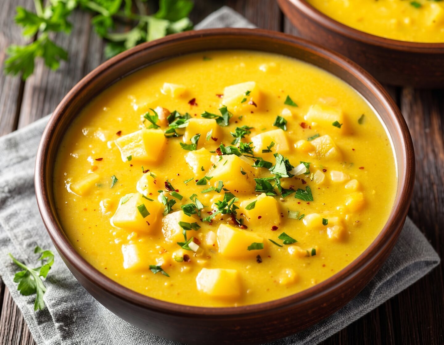 Golden Split Pea Soup