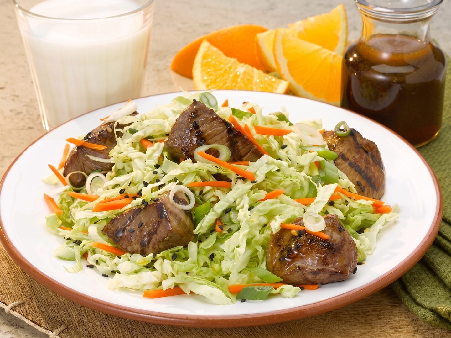 Grilled Lamb Salad