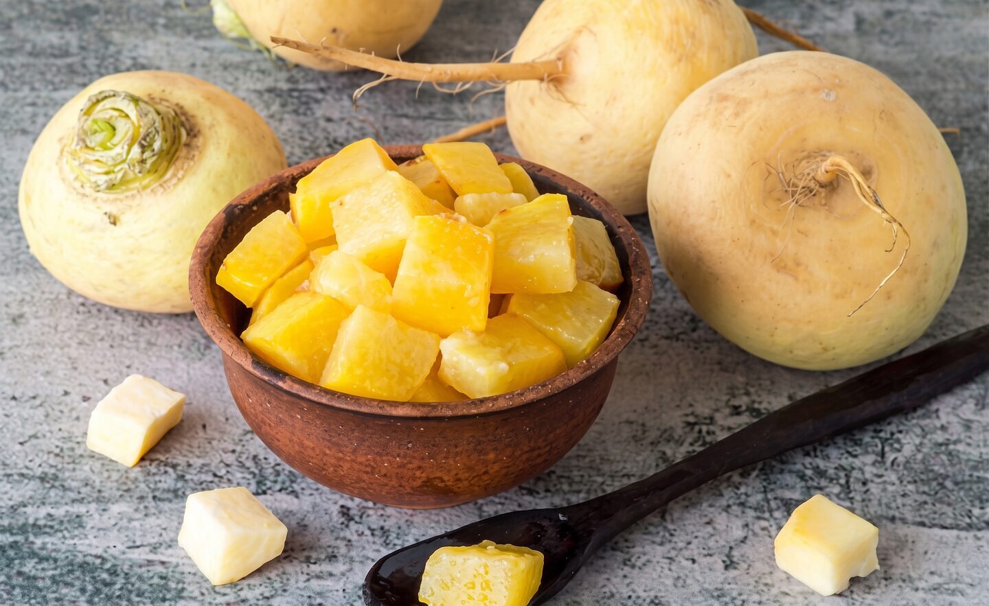 Honey Glazed Turnips
