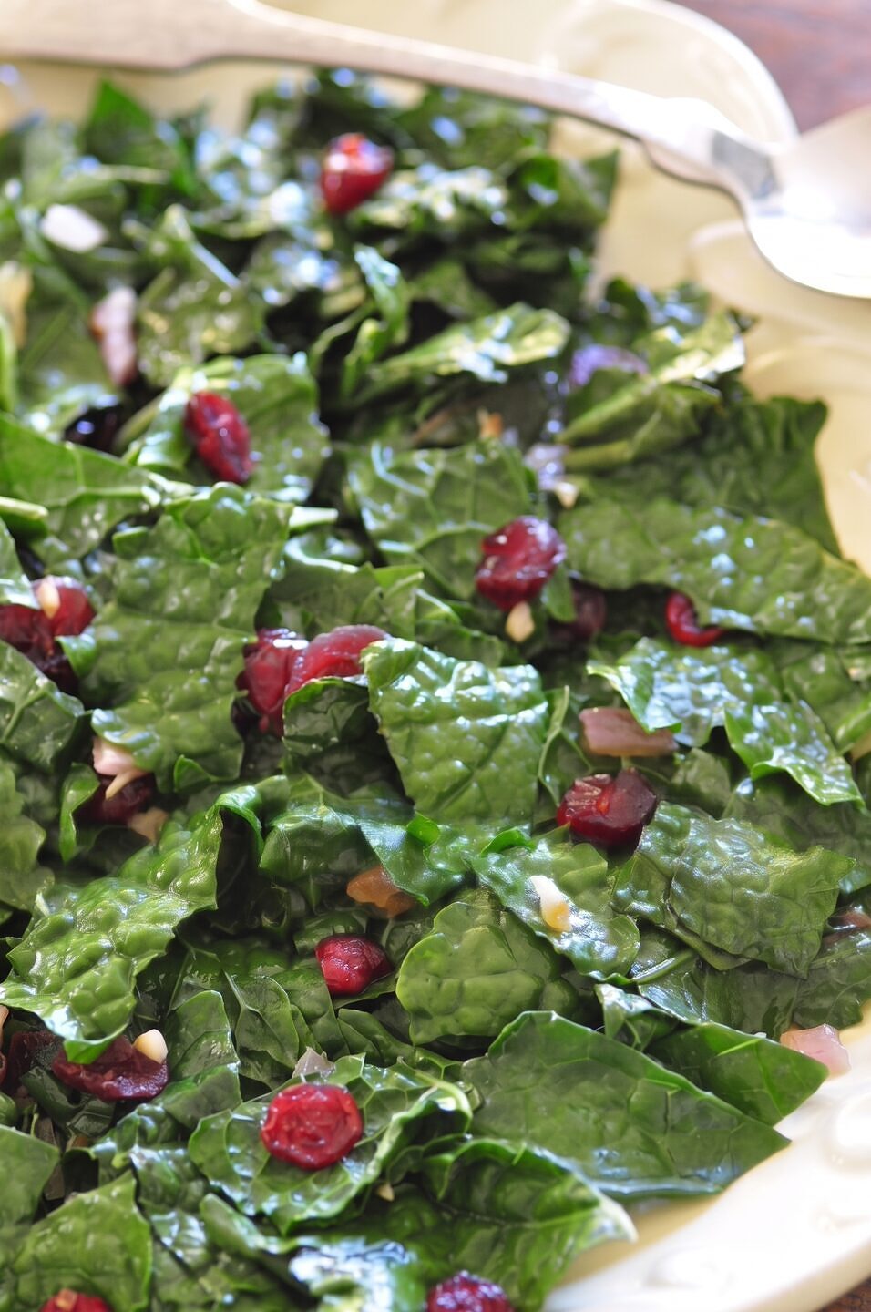 Kale and Cranberry Stir-Fry