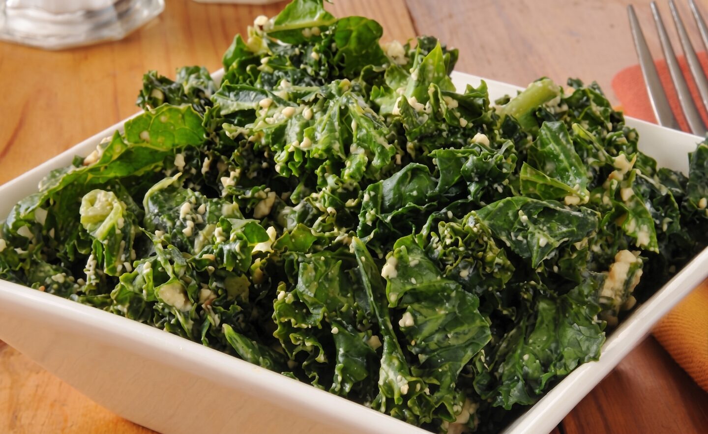 Kale Salad with Yogurt Dressing