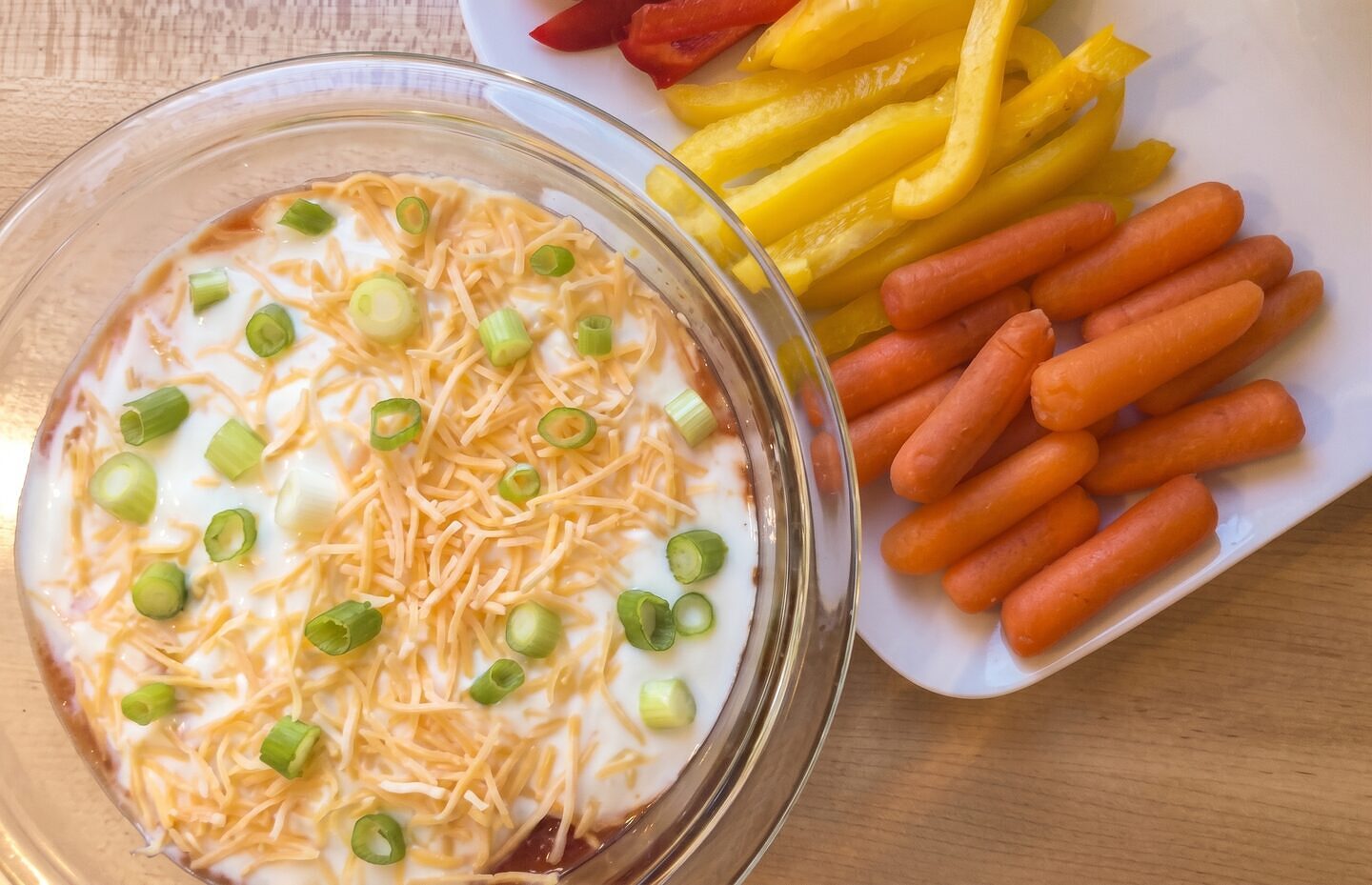 Layered Black Bean Dip
