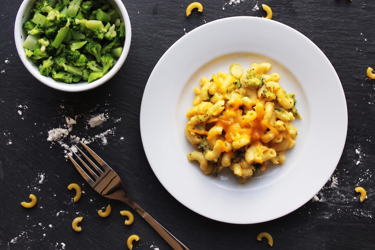 Macaroni & Cheese with Broccoli