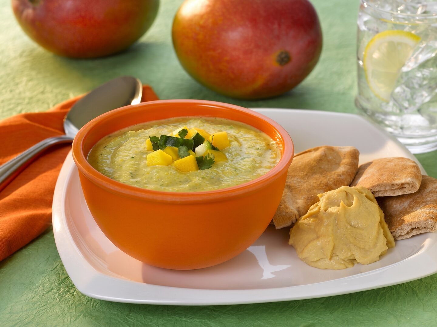 Mango Cucumber Soup