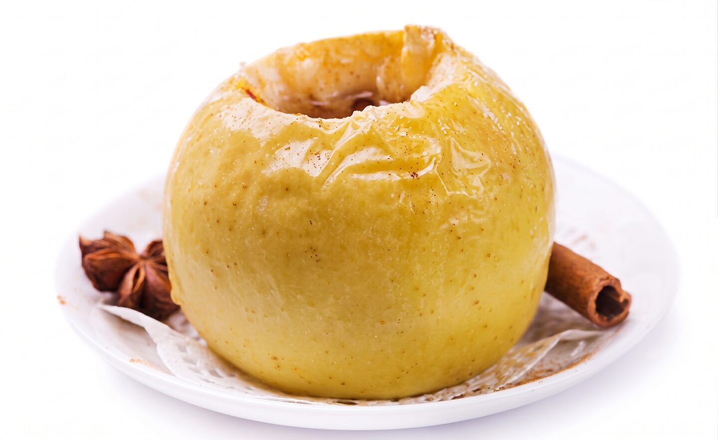 Microwave Baked Apple