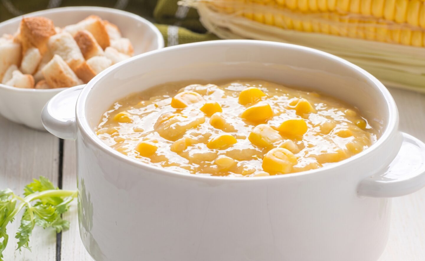 Microwave Potato Corn Chowder