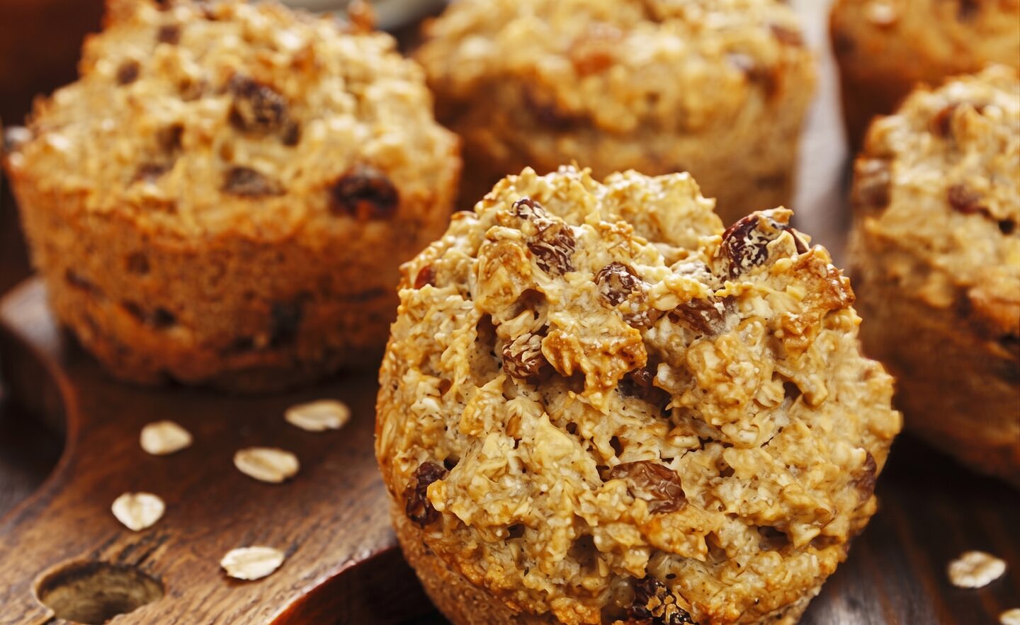 Oatmeal Raisin Muffins